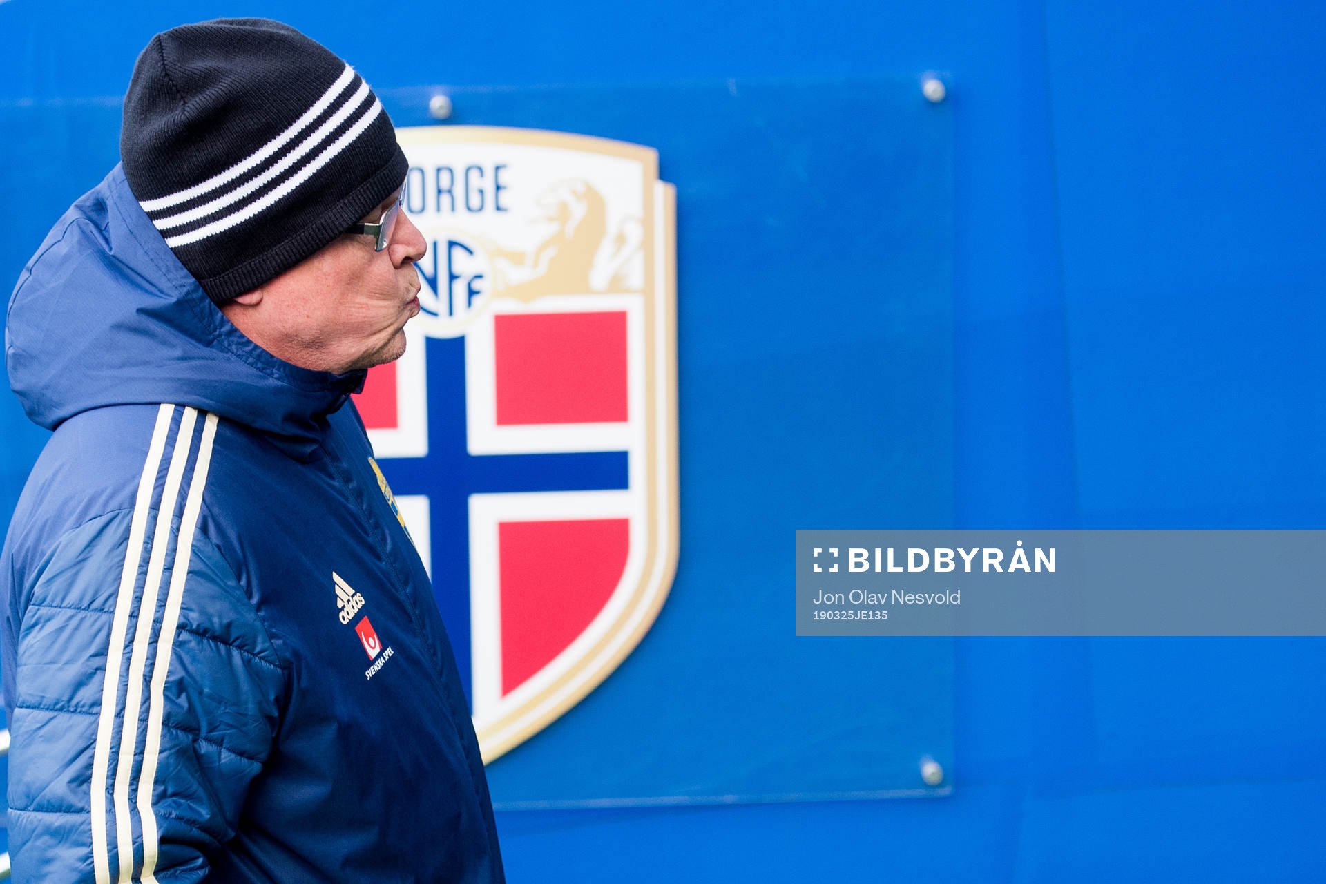 Head coach Janne Andersson of the Swedish national football