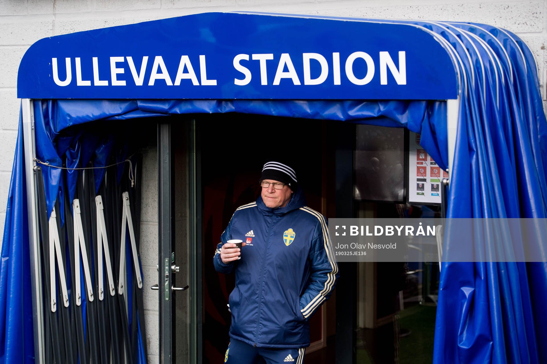 Head coach Janne Andersson of the Swedish national football