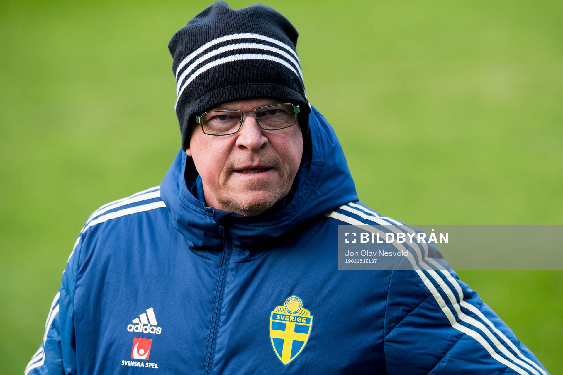 Head coach Janne Andersson of the Swedish national football