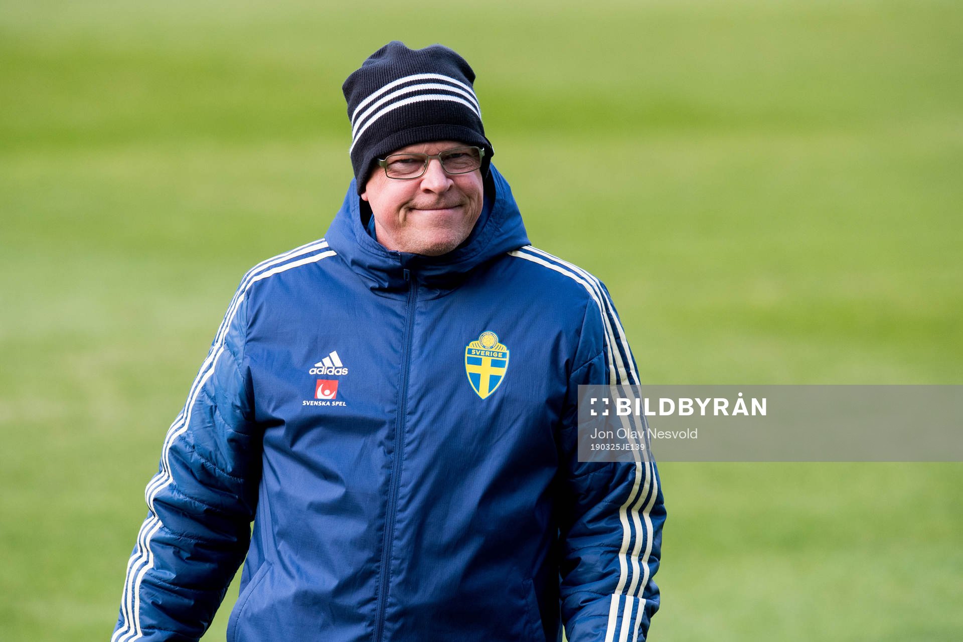 Head coach Janne Andersson of the Swedish national football