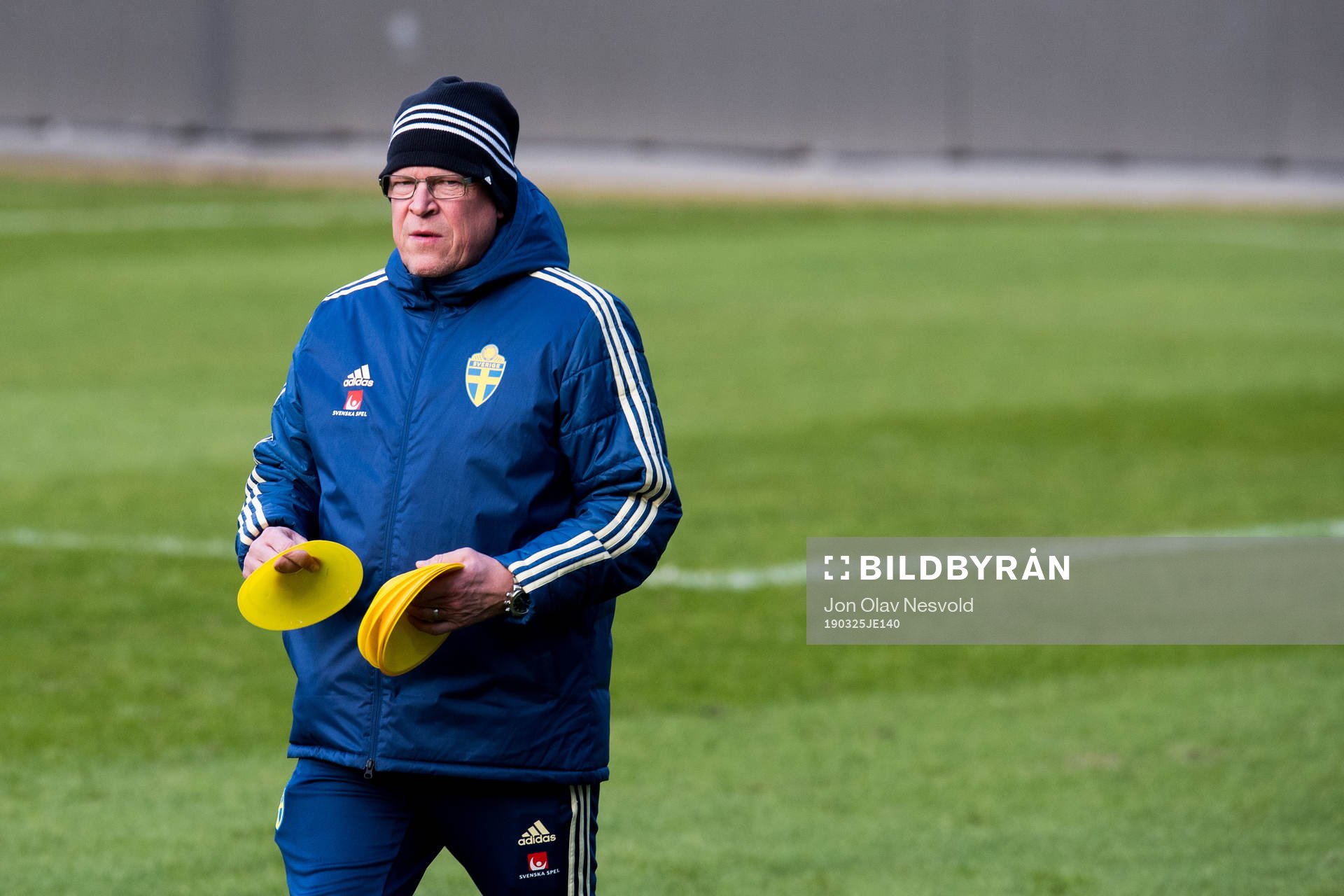 Head coach Janne Andersson of the Swedish national football
