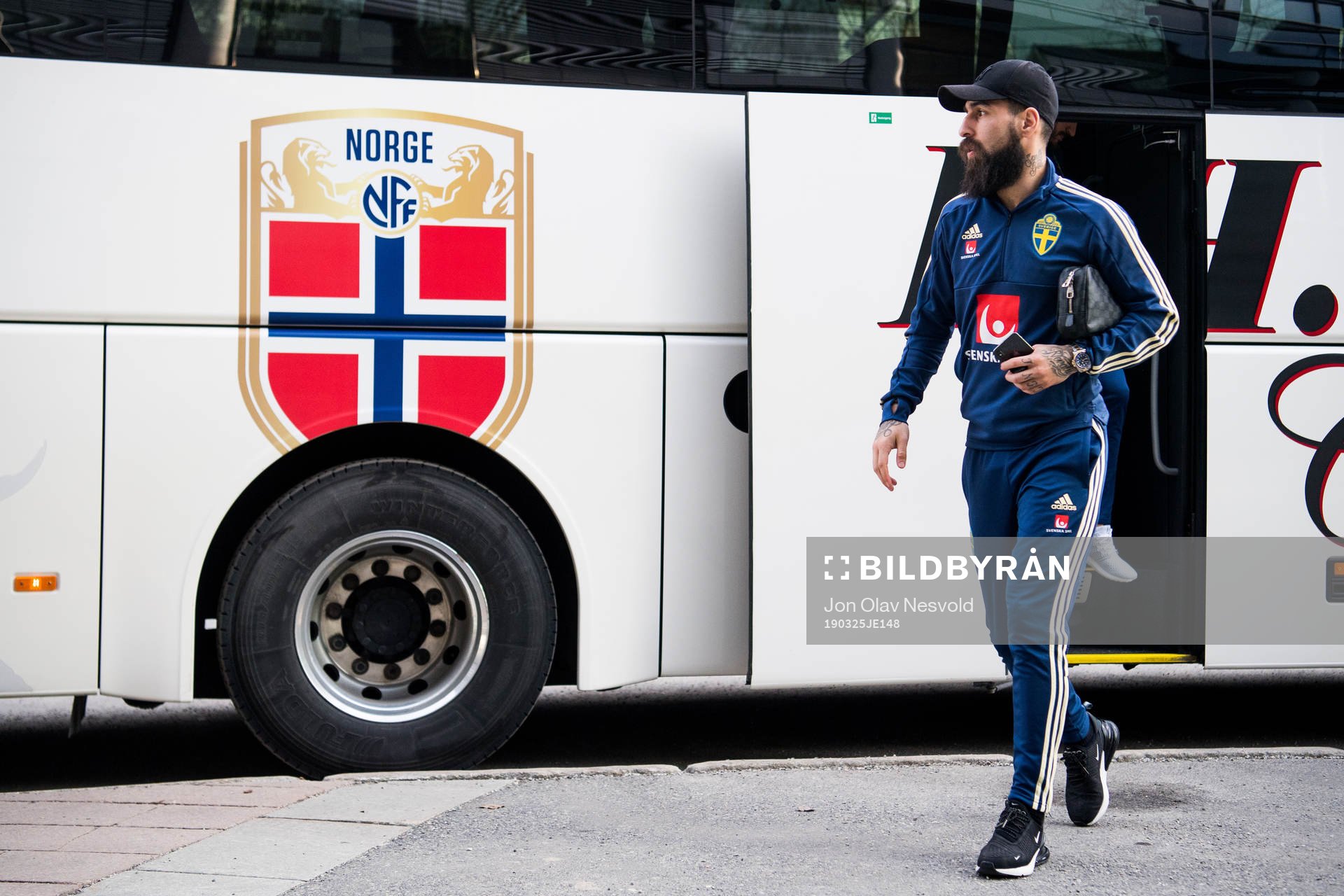 Jimmy Durmaz of the Swedish national football team