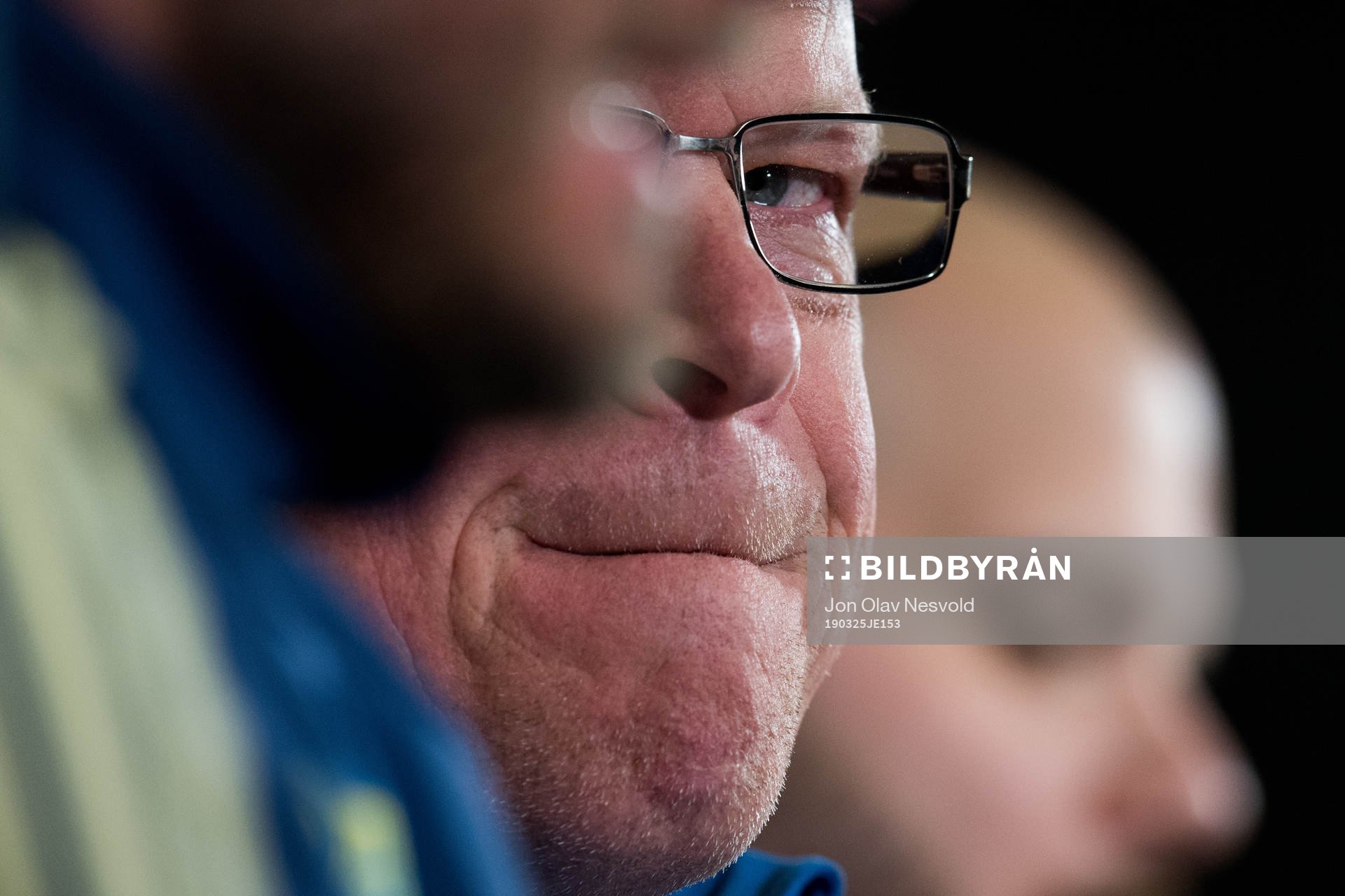 Andreas Granqvist and head coach Janne Andersson of the