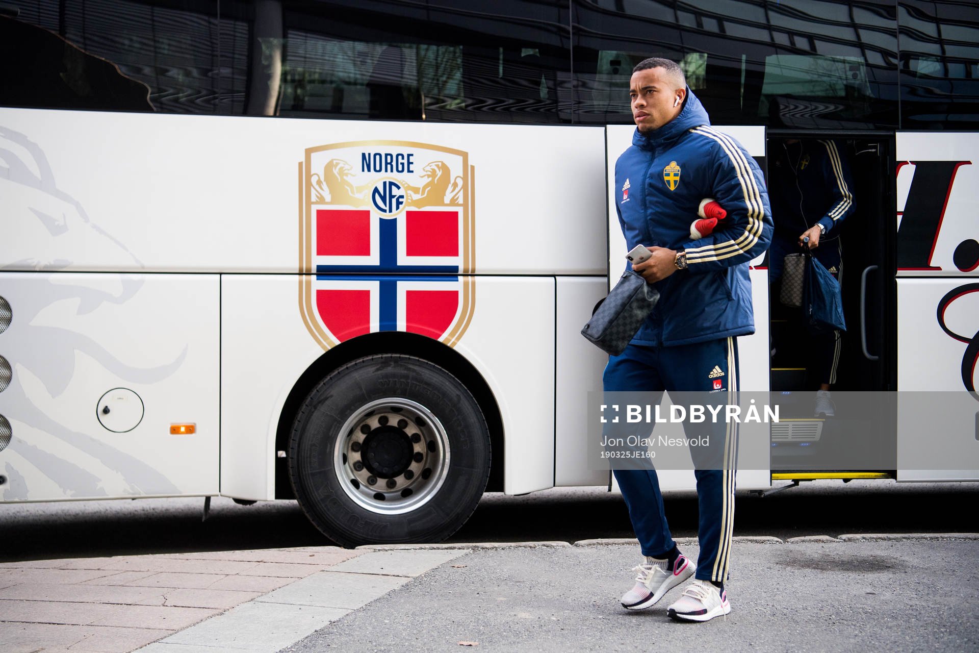 Robin Quaison of the Swedish national football team
