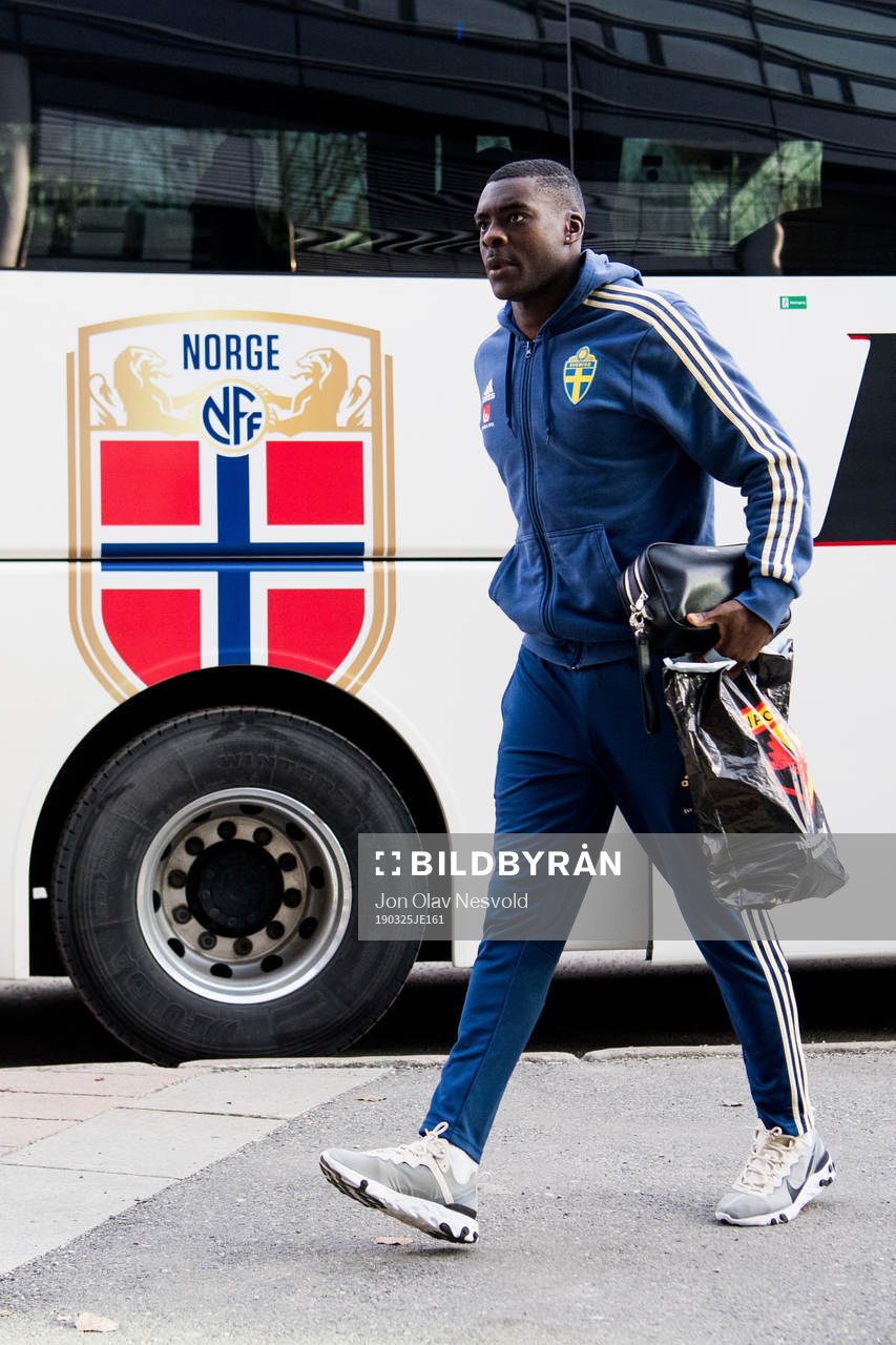 Ken Sema of the Swedish national football team