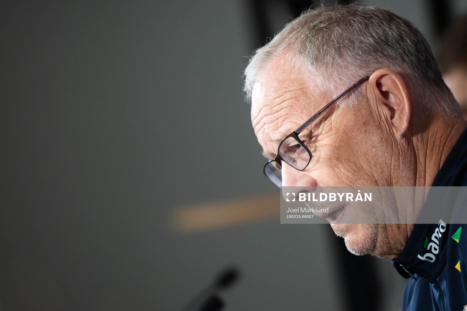 Lars Lagerbäck, head coach of the Norwegian national