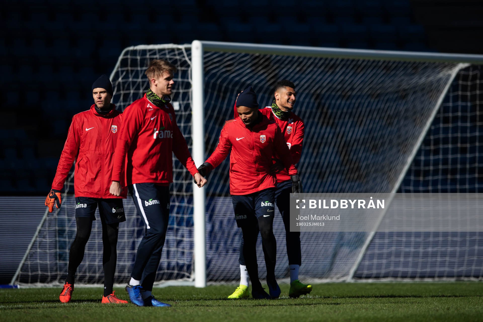 Goalkeeper Rune Almenning Jarstein, Kristoffer Ajer, Sten