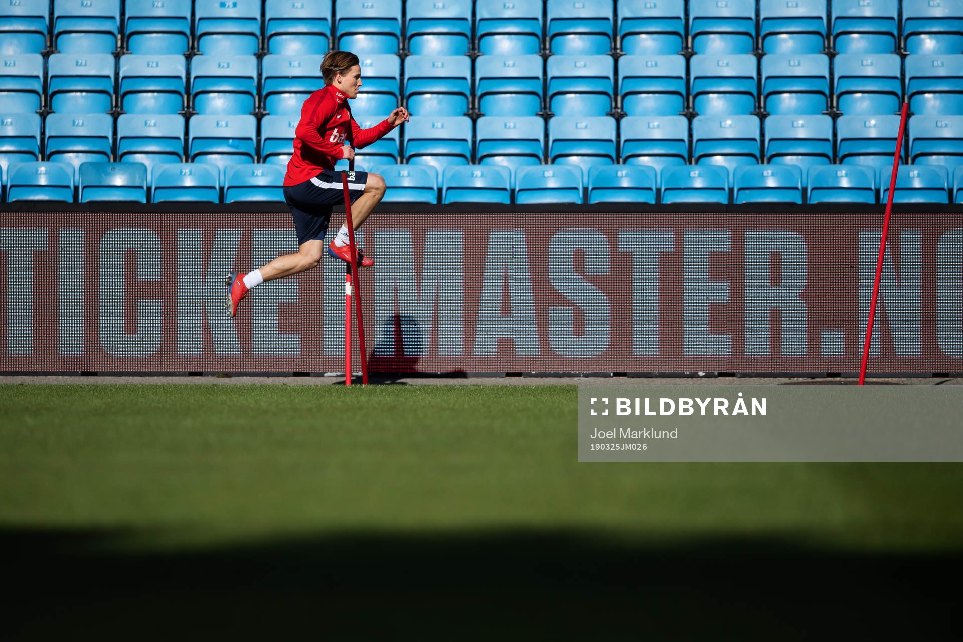 Jonas Svensson of the Norwegian national football team