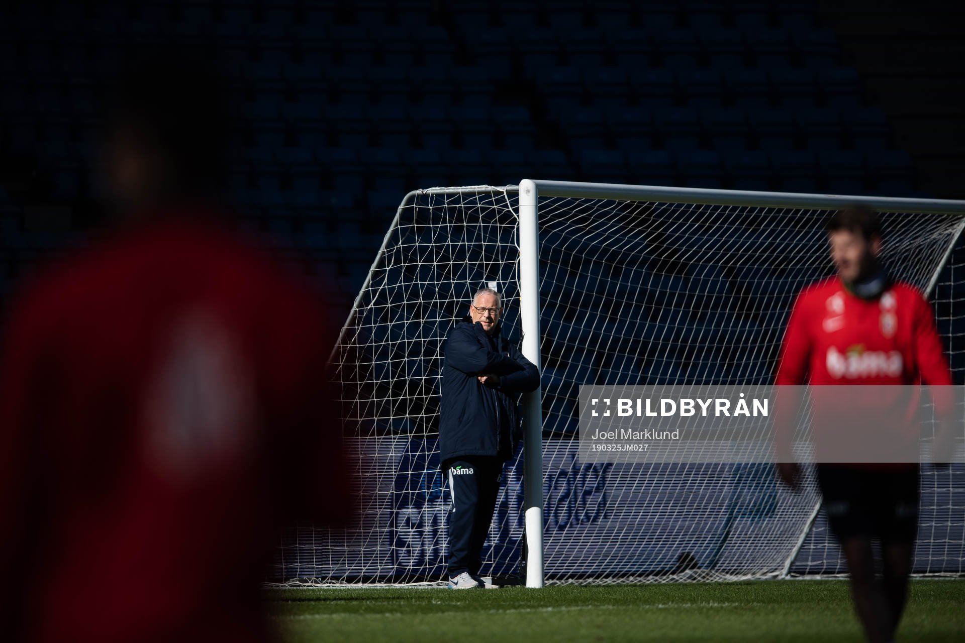 Lars Lagerbäck, head coach of the Norwegian national