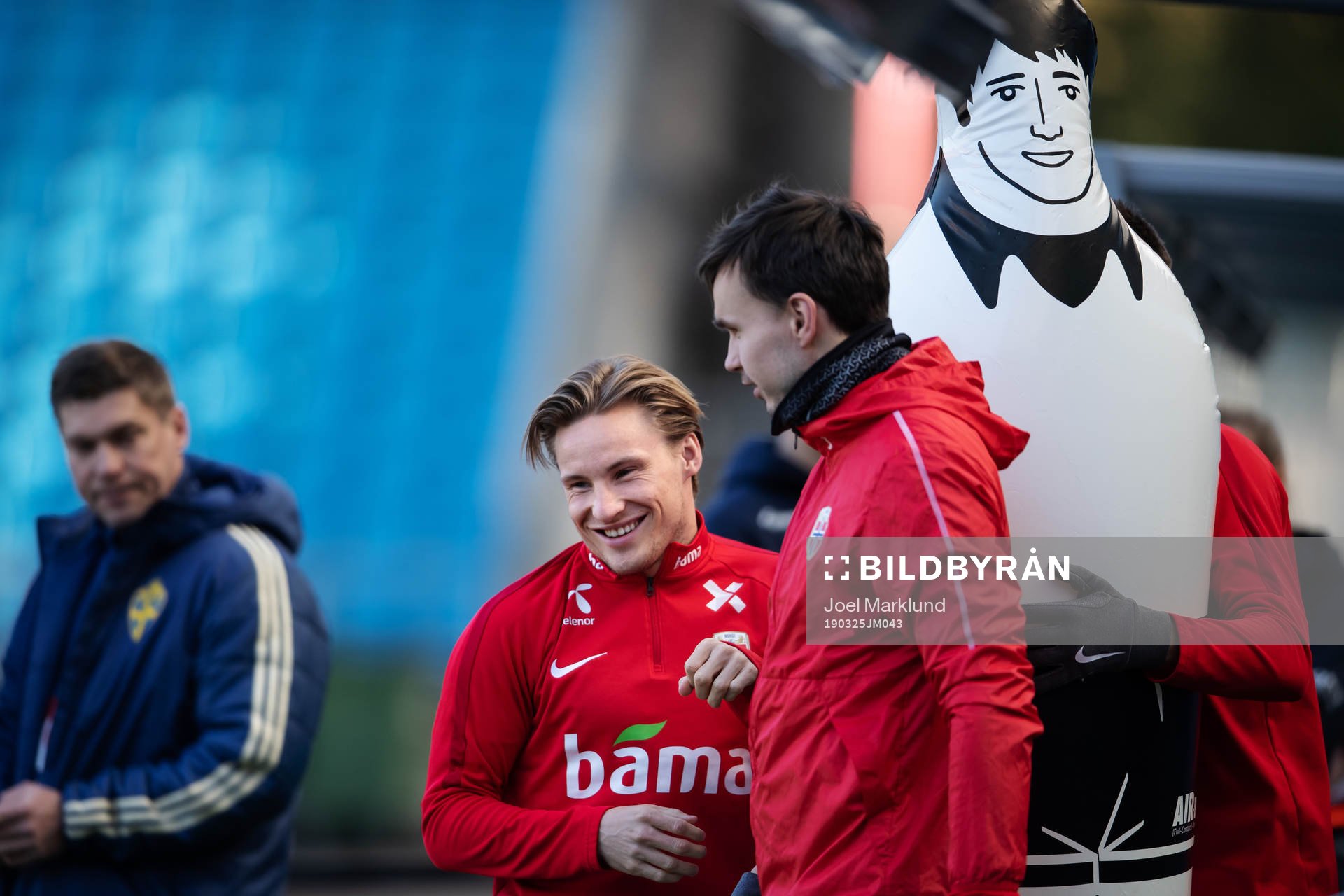 Jonas Svensson of the Norwegian national football team