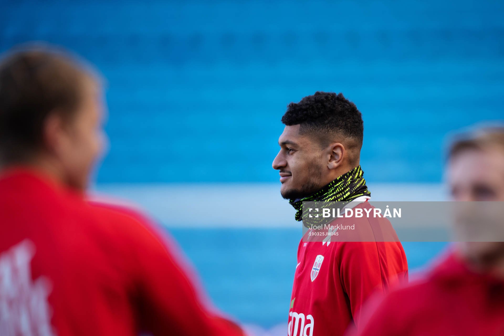 Bjørn Maars Johnsen of the Norwegian national football team
