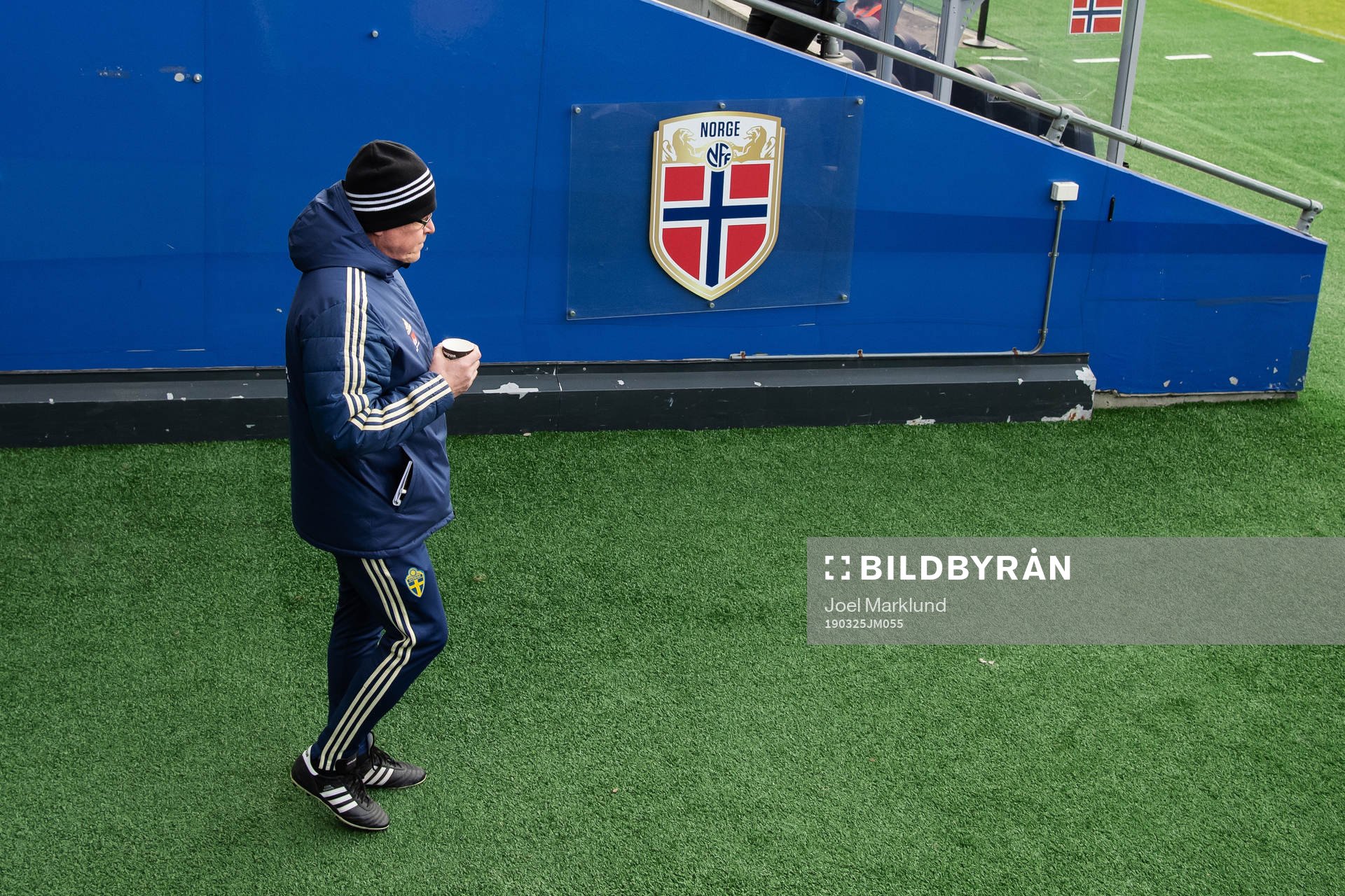 Janne Andersson, head coach of the Swedish national