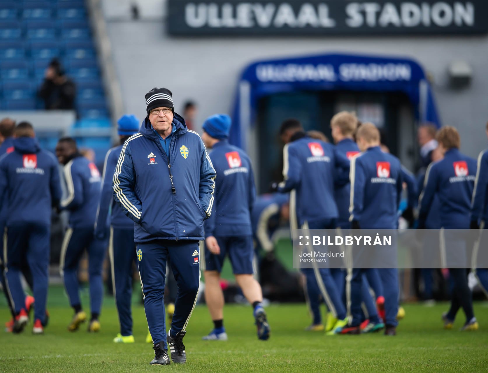 Janne Andersson, head coach of the Swedish national