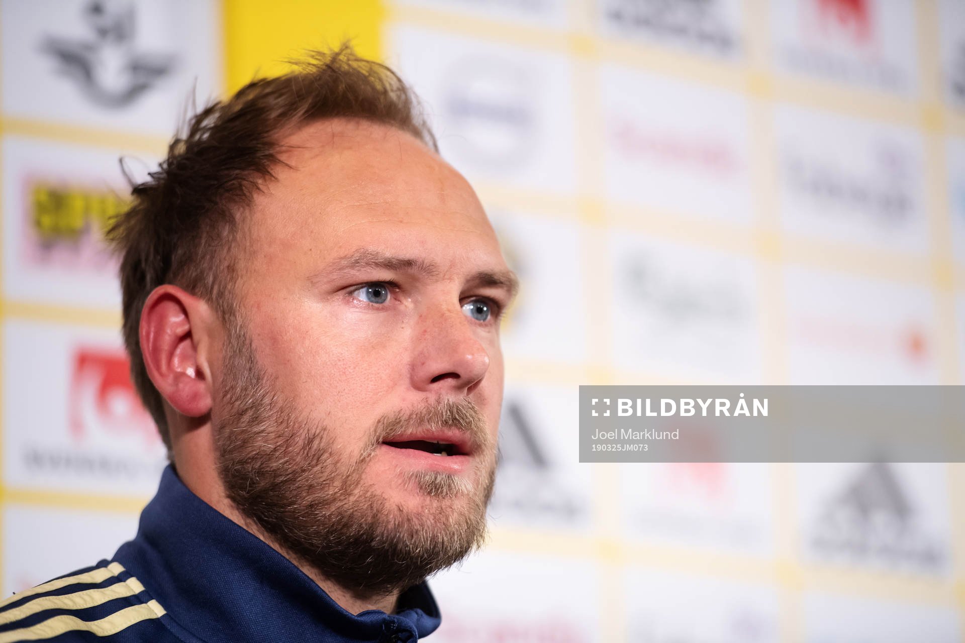 Andreas Granqvist of the Swedish national football team