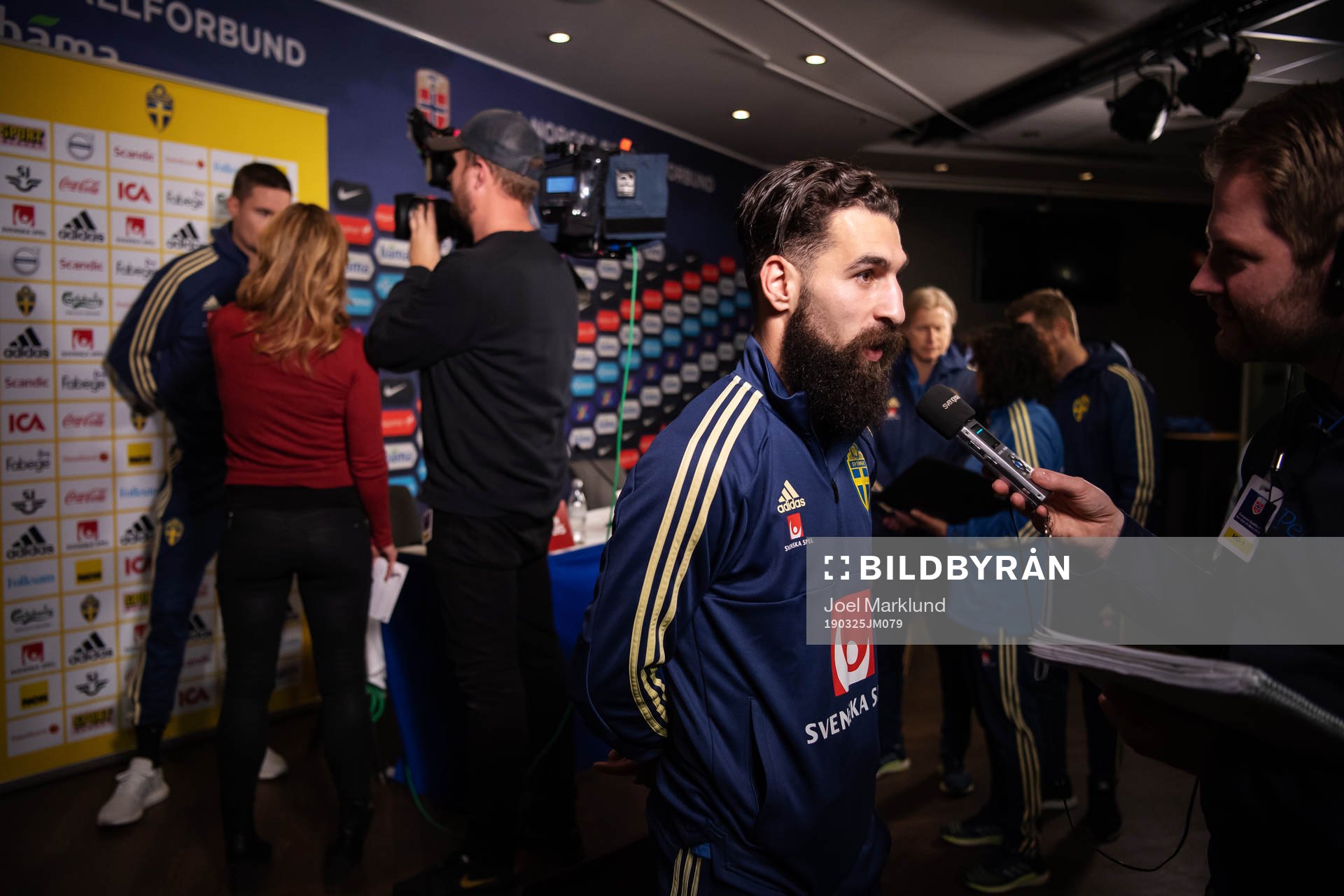 Jimmy Durmaz of the Swedish national football team