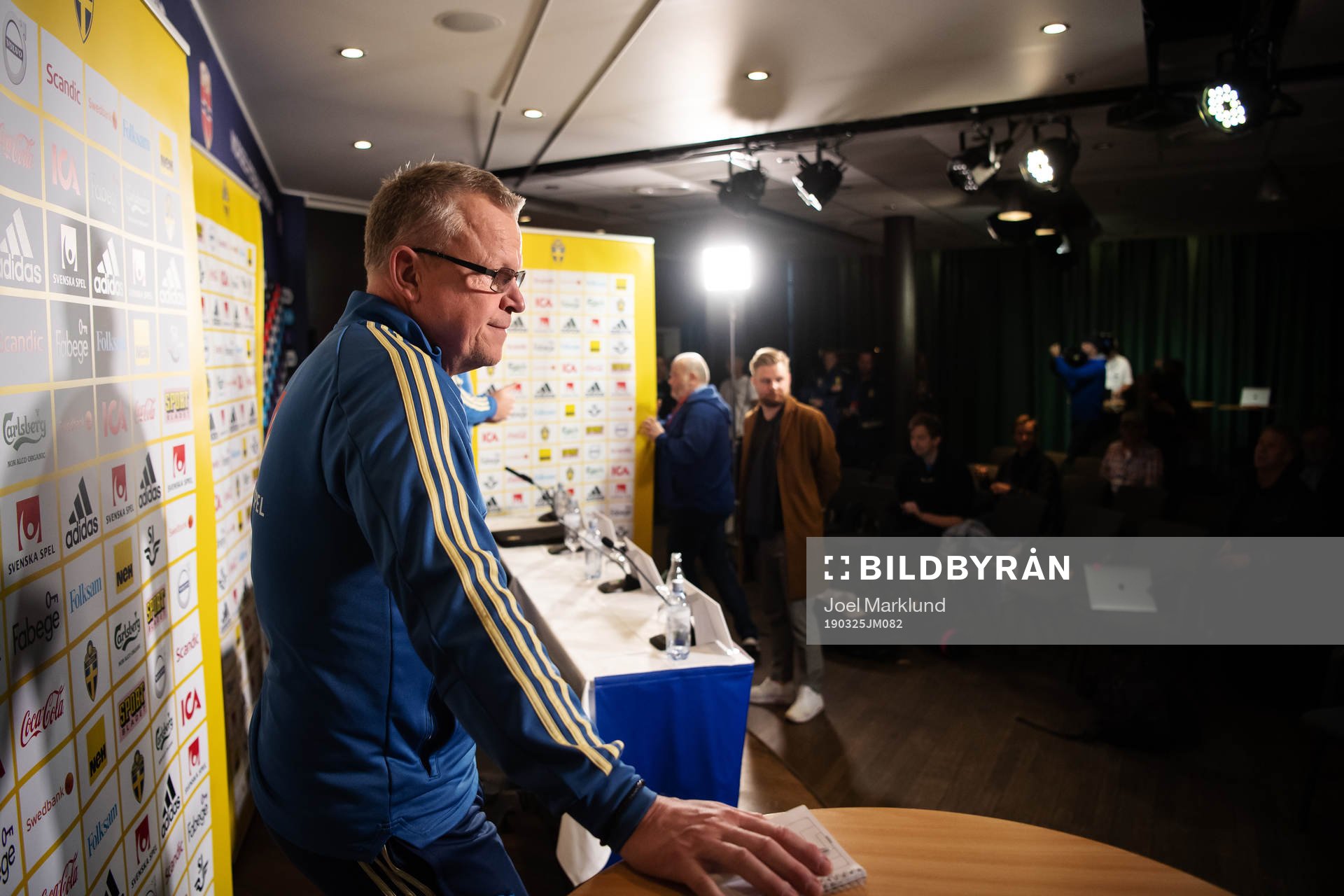 Head coach Janne Andersson of the Swedish national football