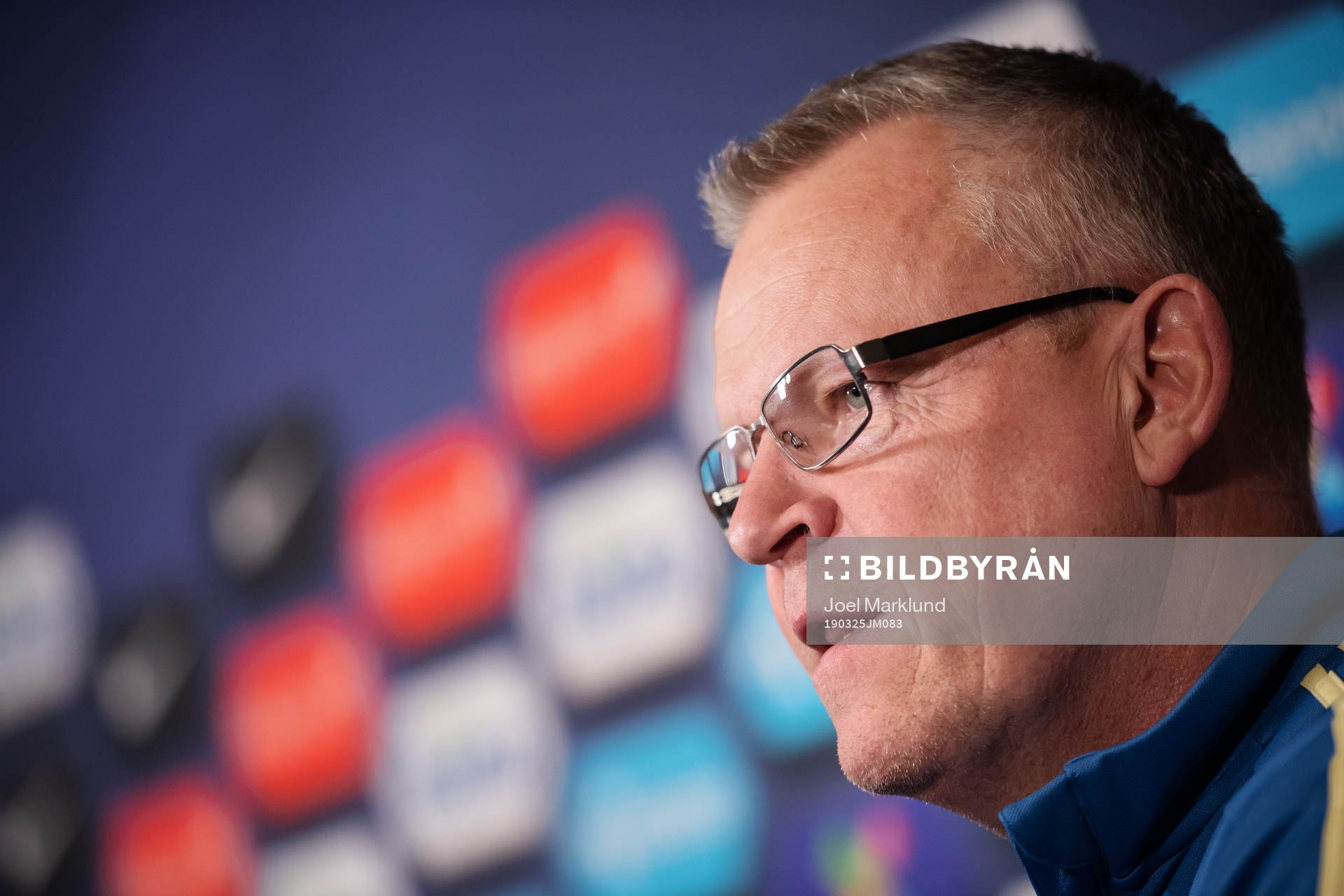 Head coach Janne Andersson of the Swedish national football
