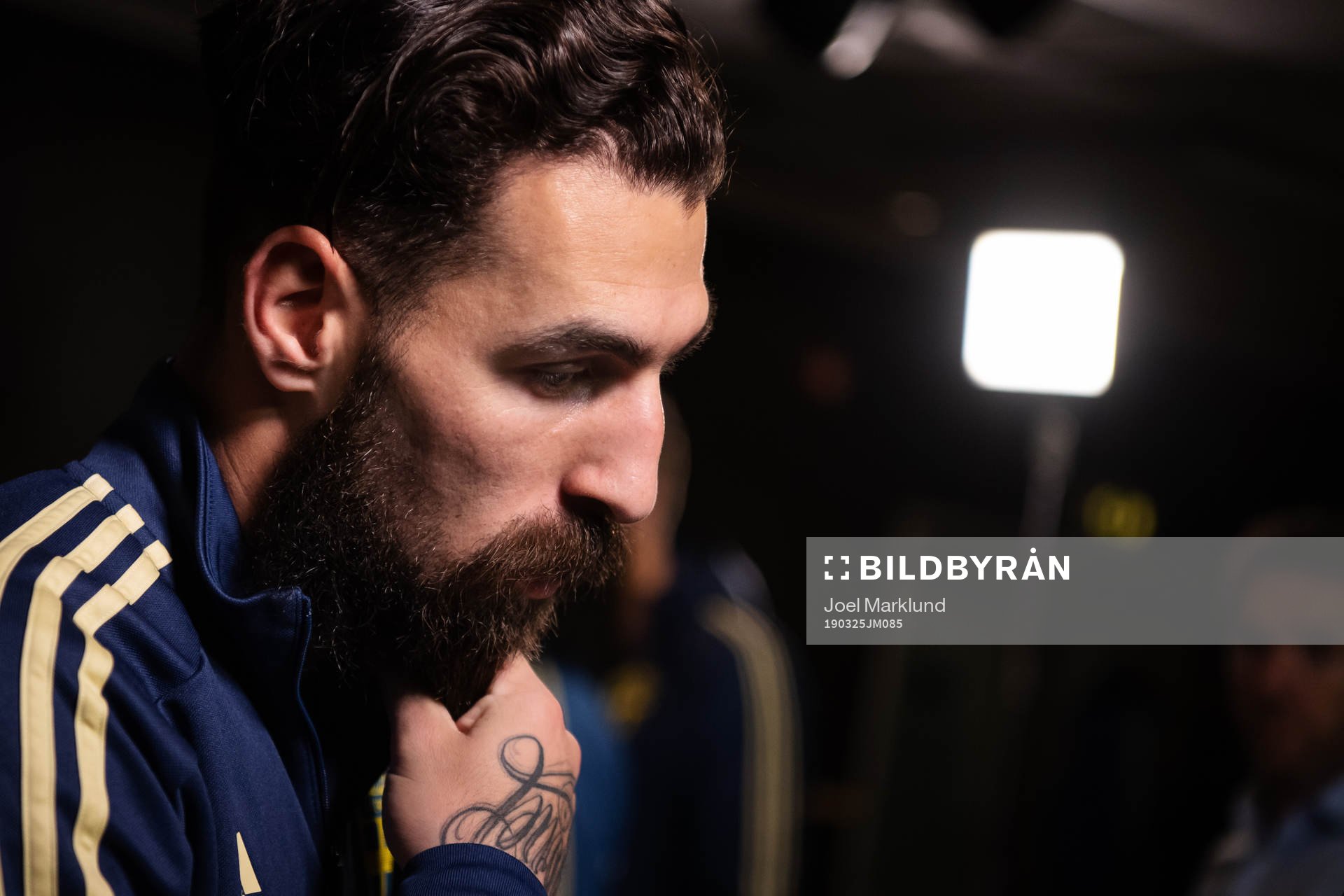 Jimmy Durmaz of the Swedish national football team