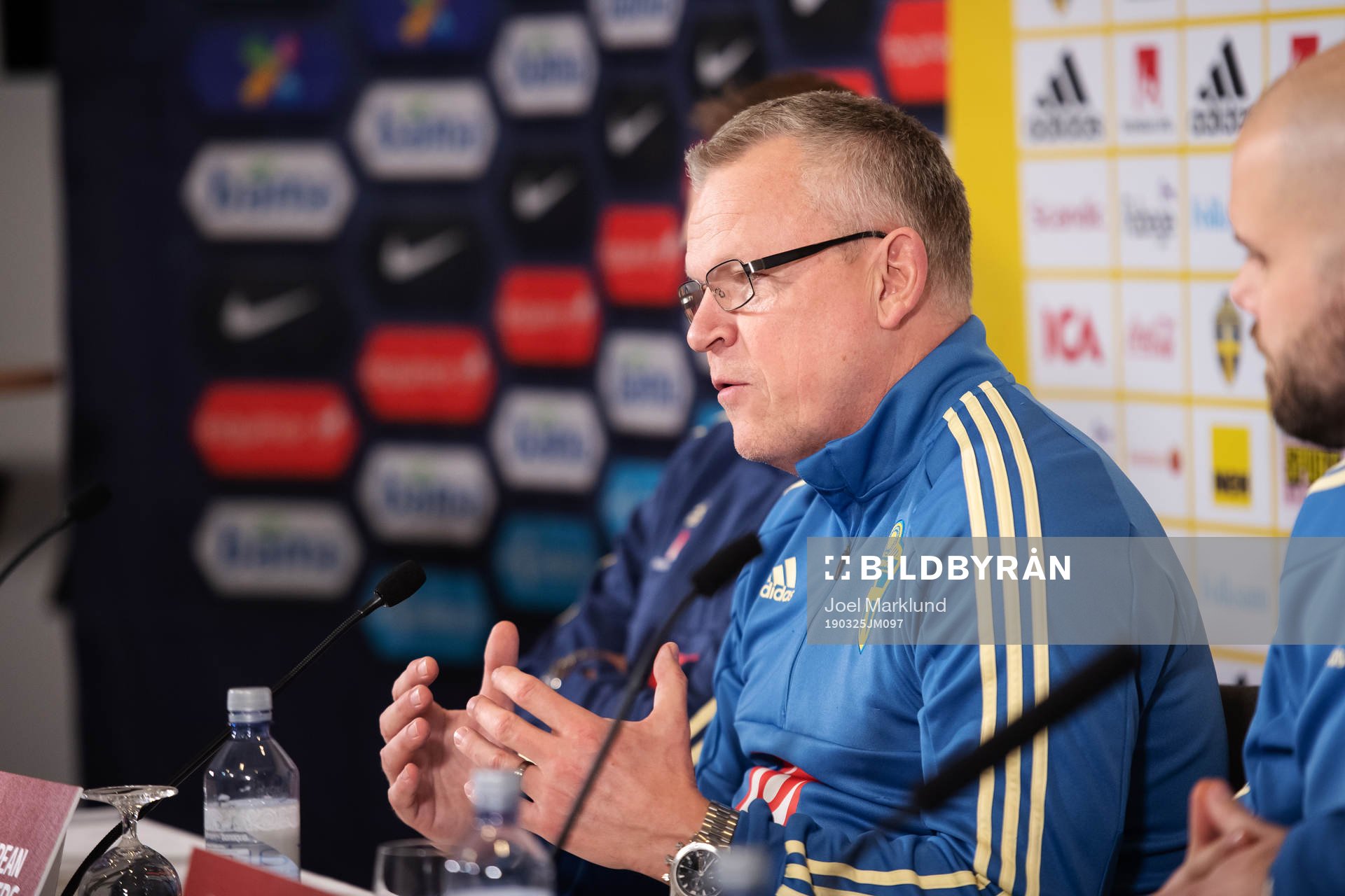 Head coach Janne Andersson of the Swedish national football