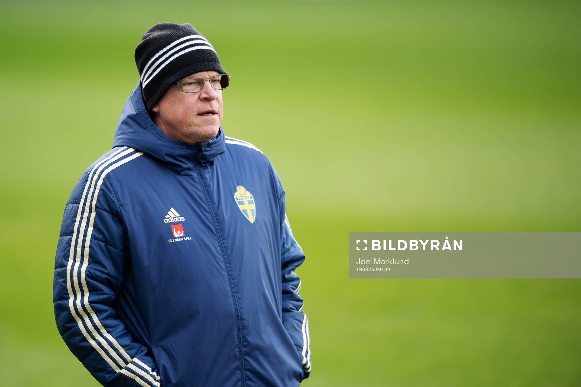 Janne Andersson, head coach of the Swedish national