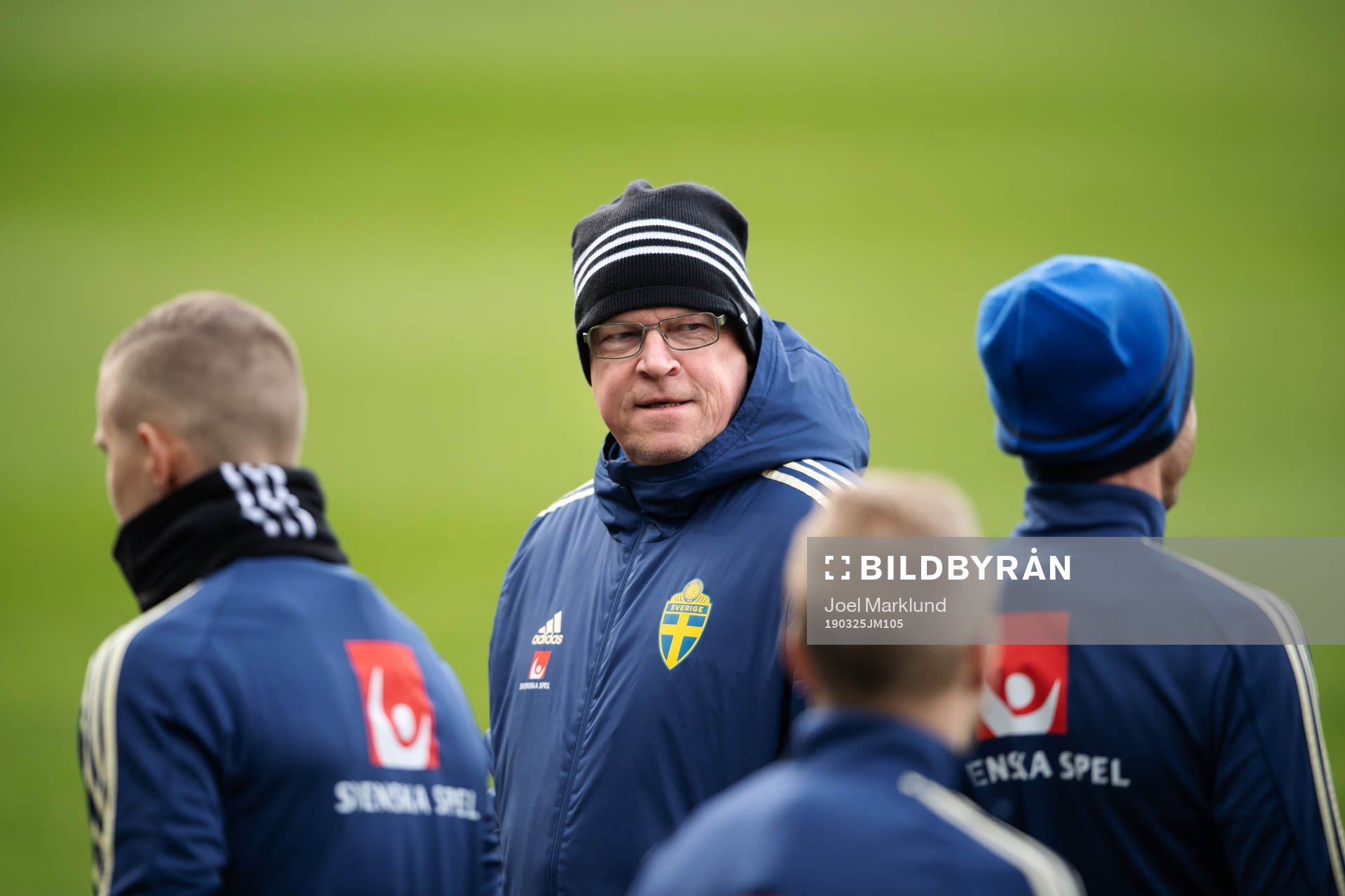 Janne Andersson, head coach of the Swedish national