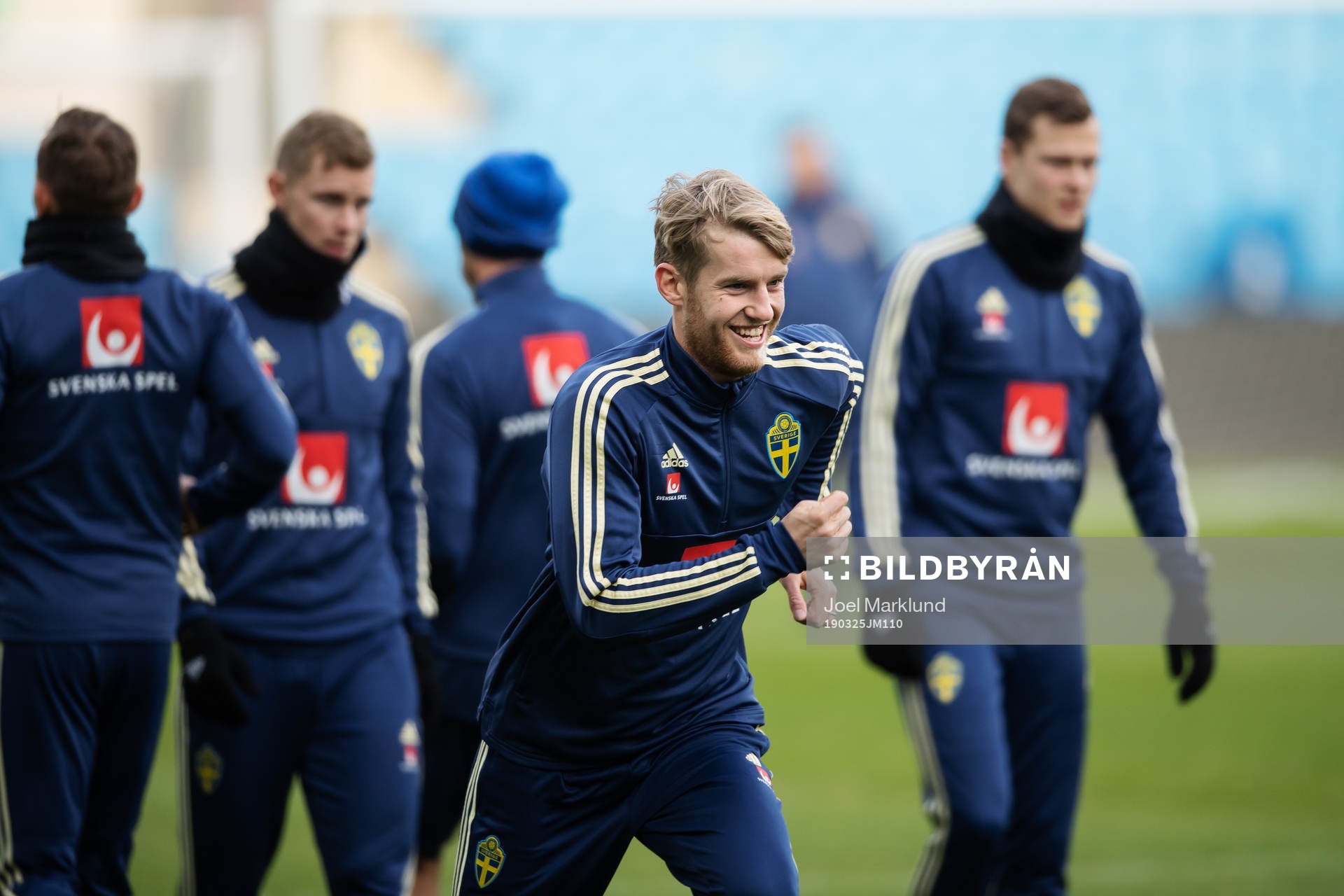 Filip Helander of the Swedish national football team