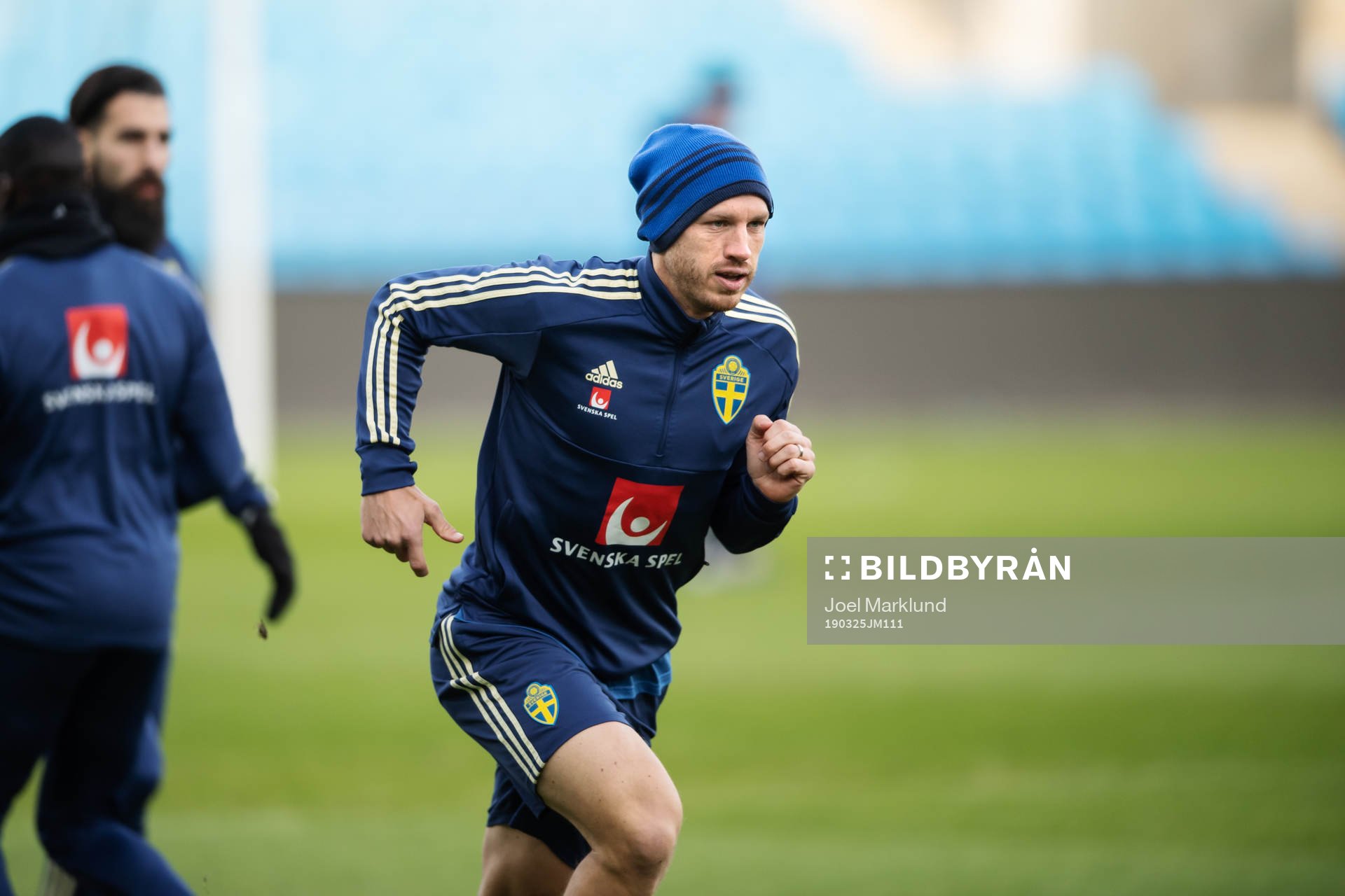 Gustav Svensson of the Swedish national football team