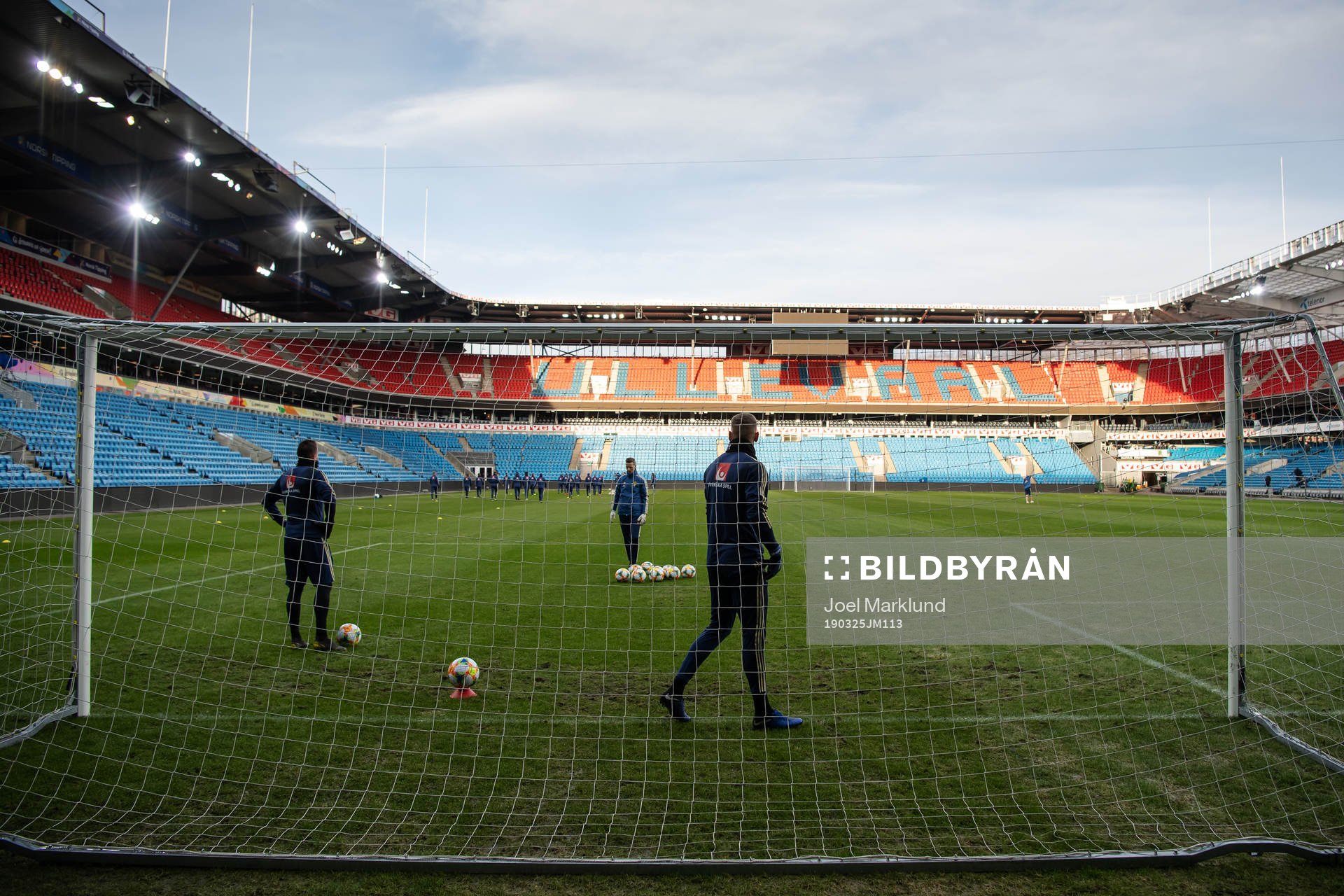 Goalkeeper Robin Olsen of the Swedish national football team