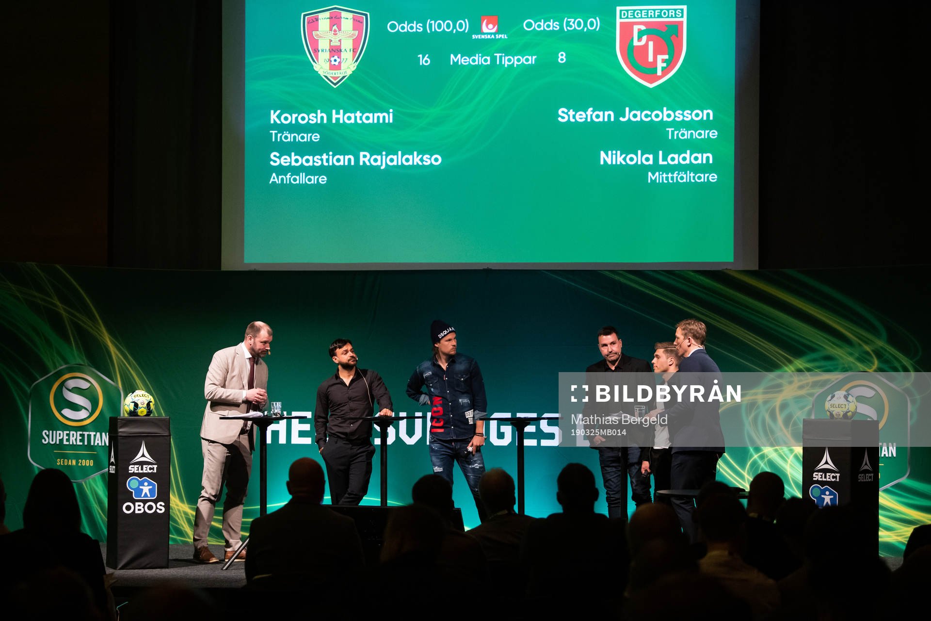 Daniel Kristiansson, konferencier, Syrianskas tränare