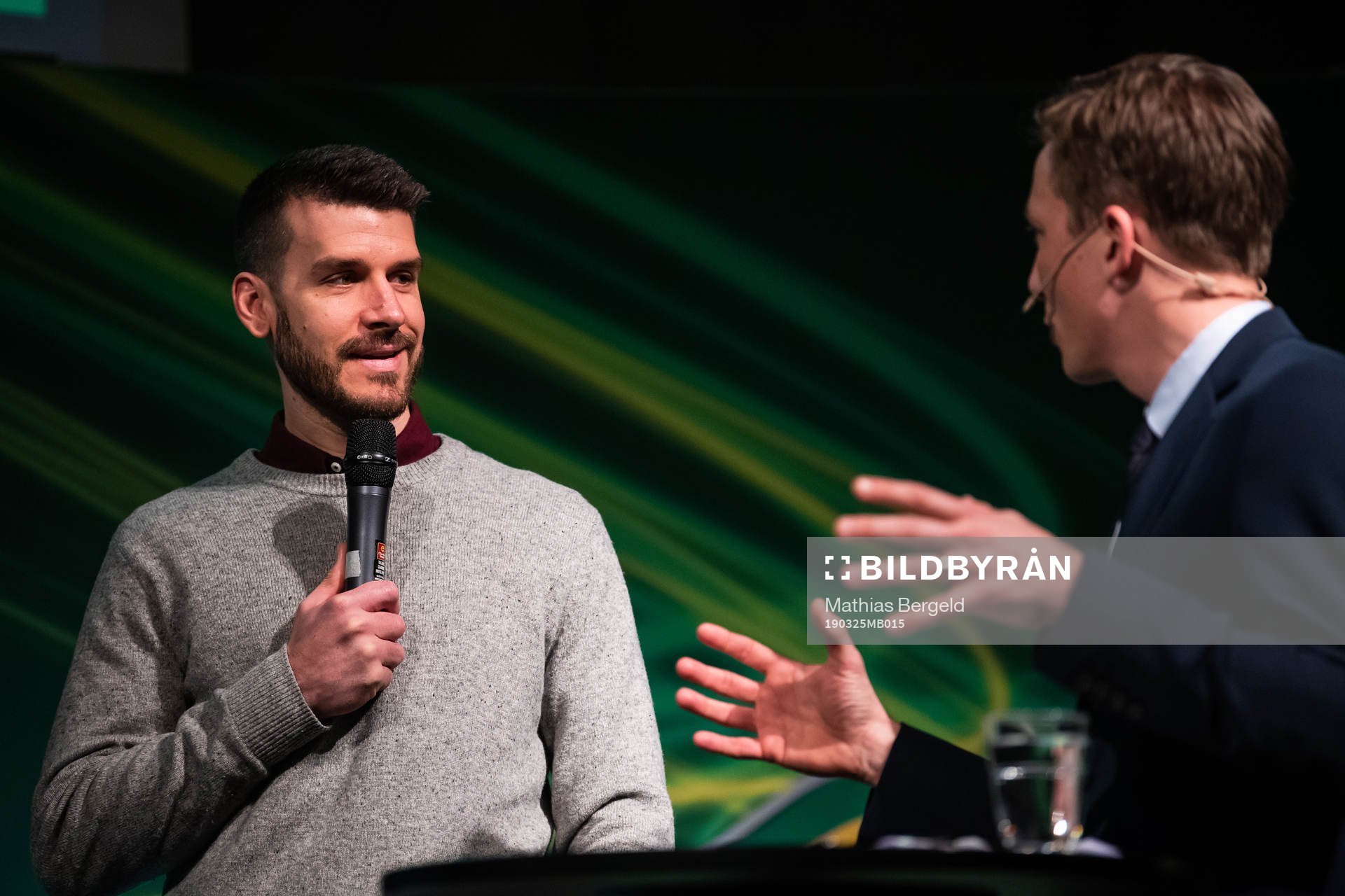 Varbergs målvakt Matt Pyzdrowski och Erik Edman,