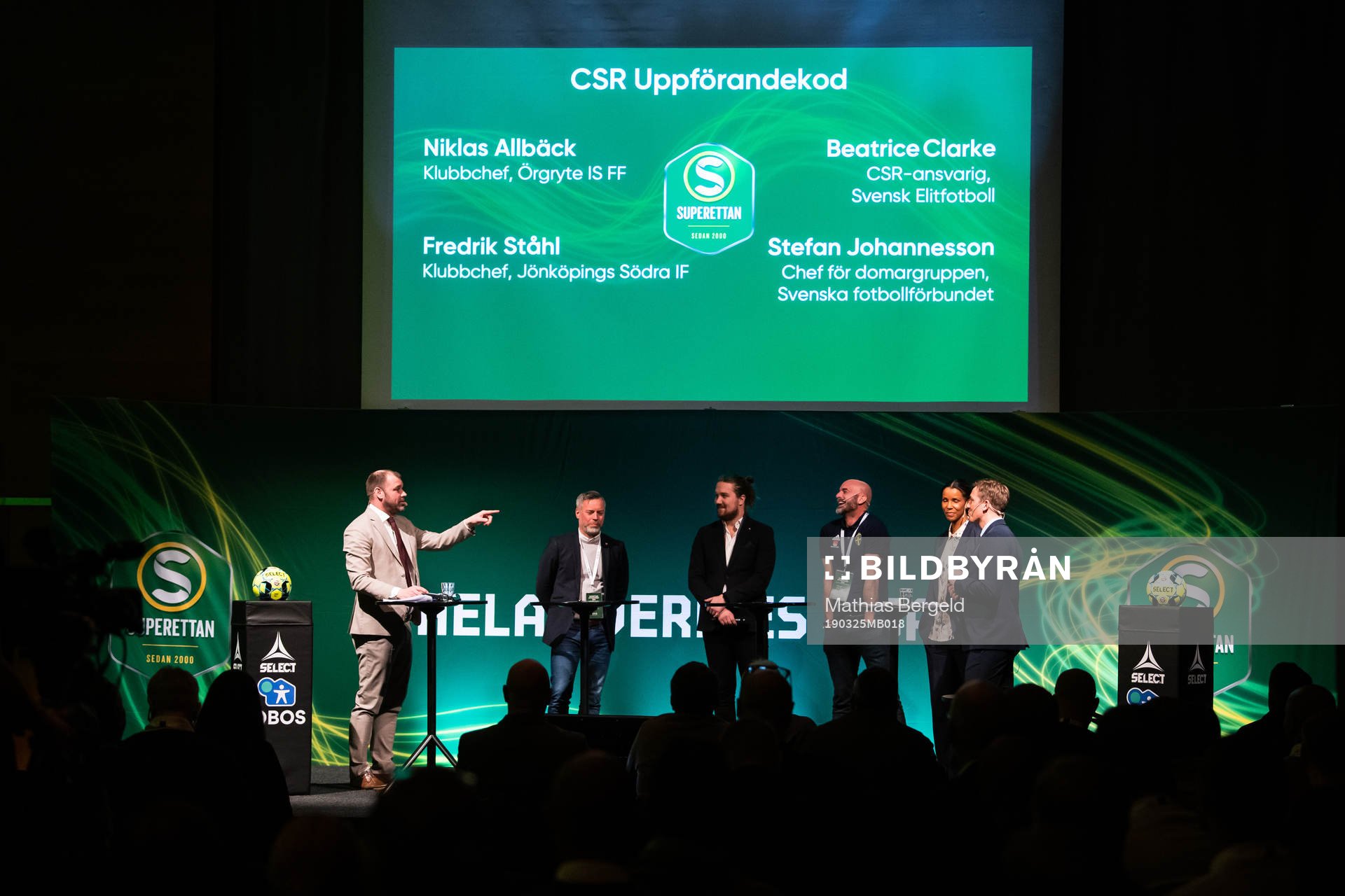 Daniel Kristiansson, konferencier, Jönköpings klubbchef