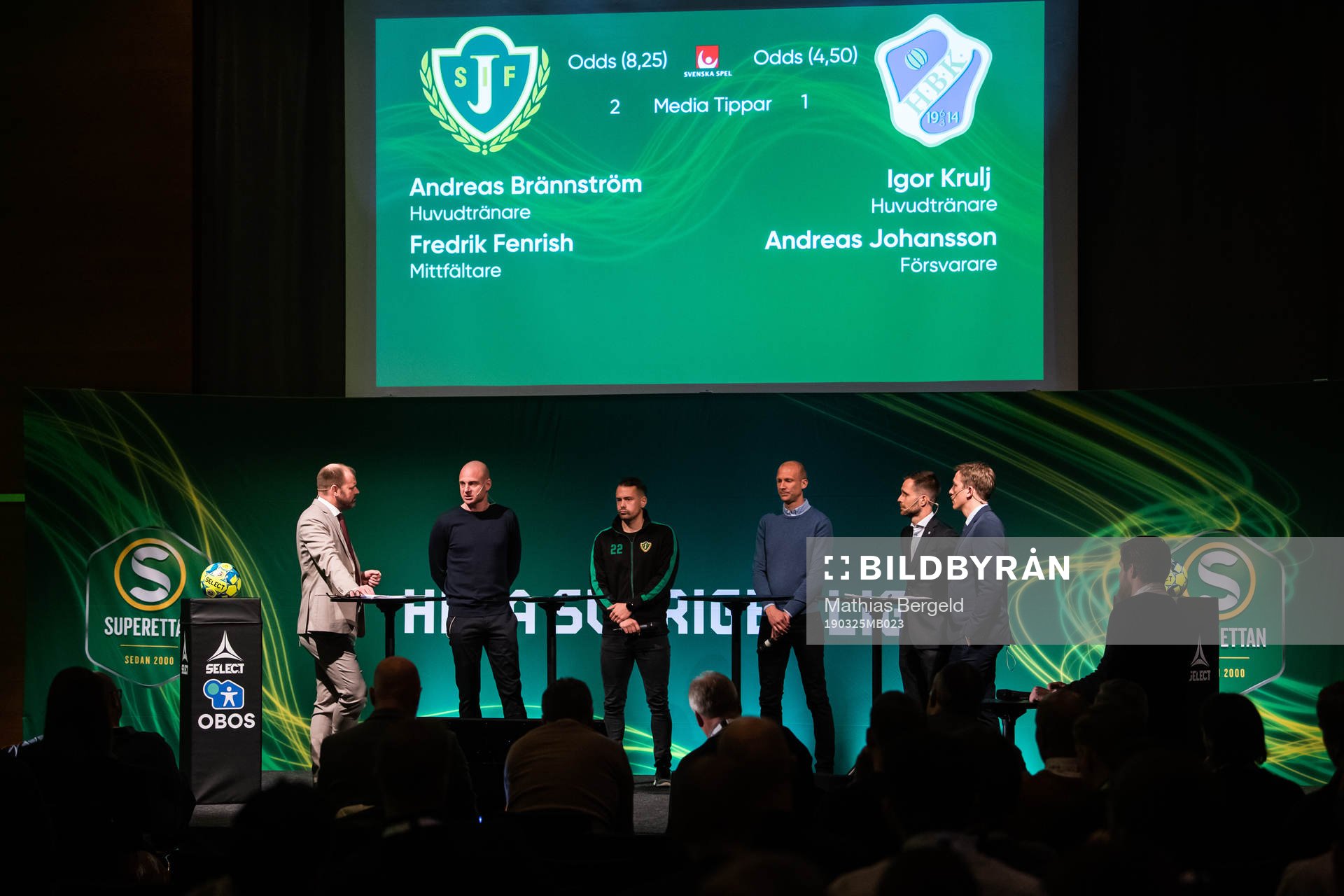 Daniel Kristiansson, konferencier, Jönköpings tränare