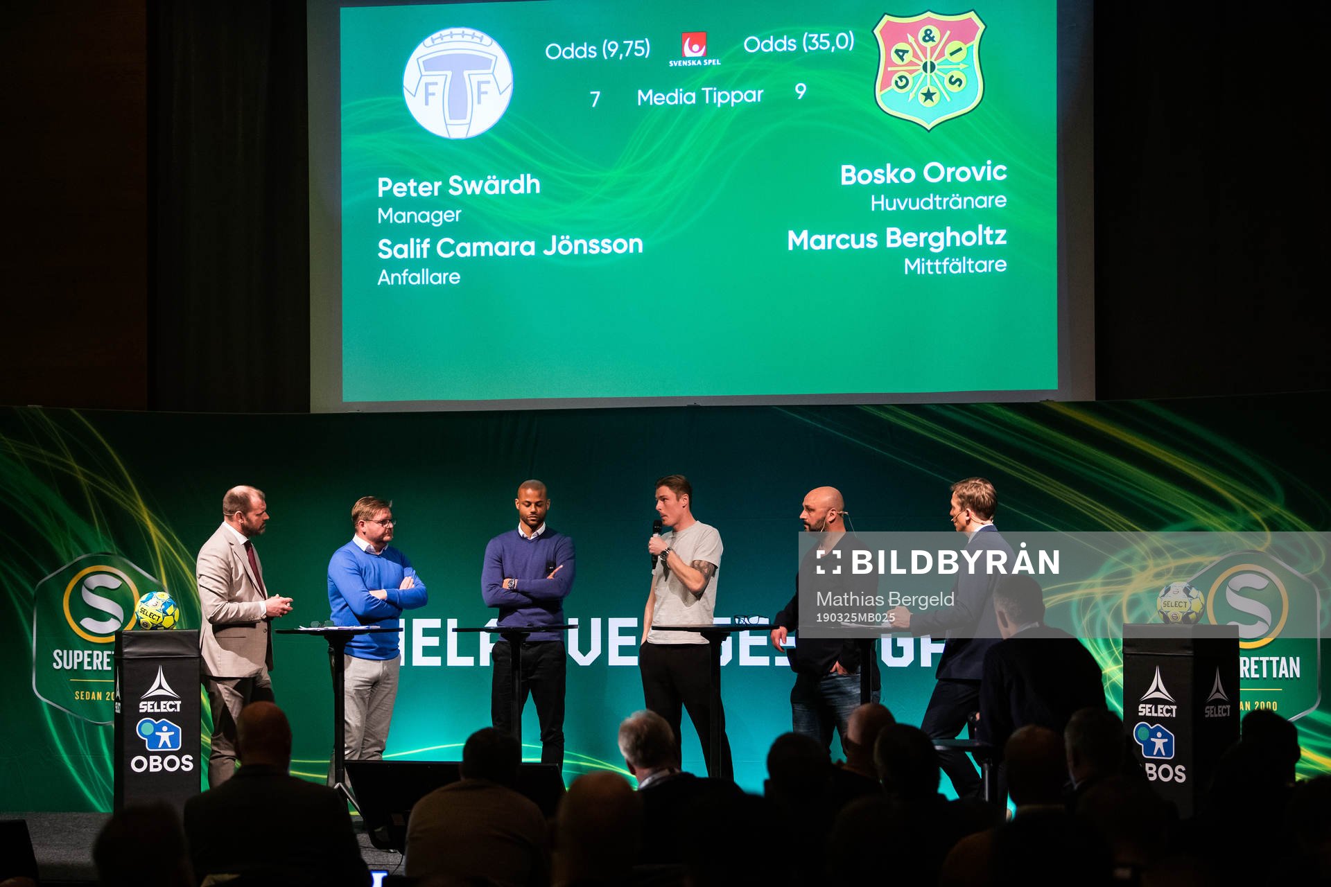 Daniel Kristiansson, konferencier, Trelleborgs tränare