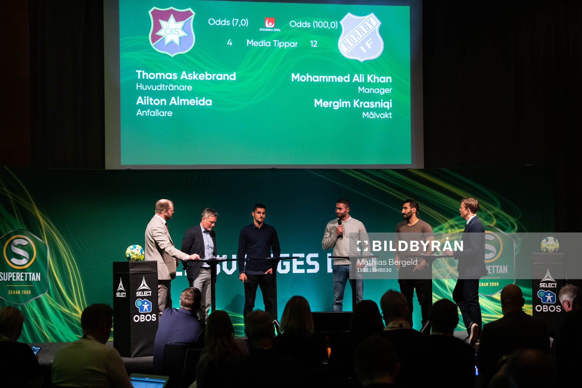 Daniel Kristiansson, konferencier, Örgrytes tränare