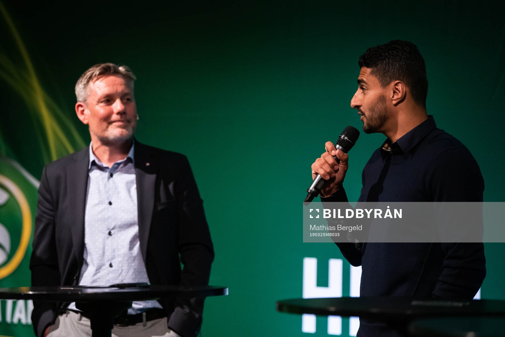 Örgrytes tränare Thomas Askebrand, Ailton Almeida