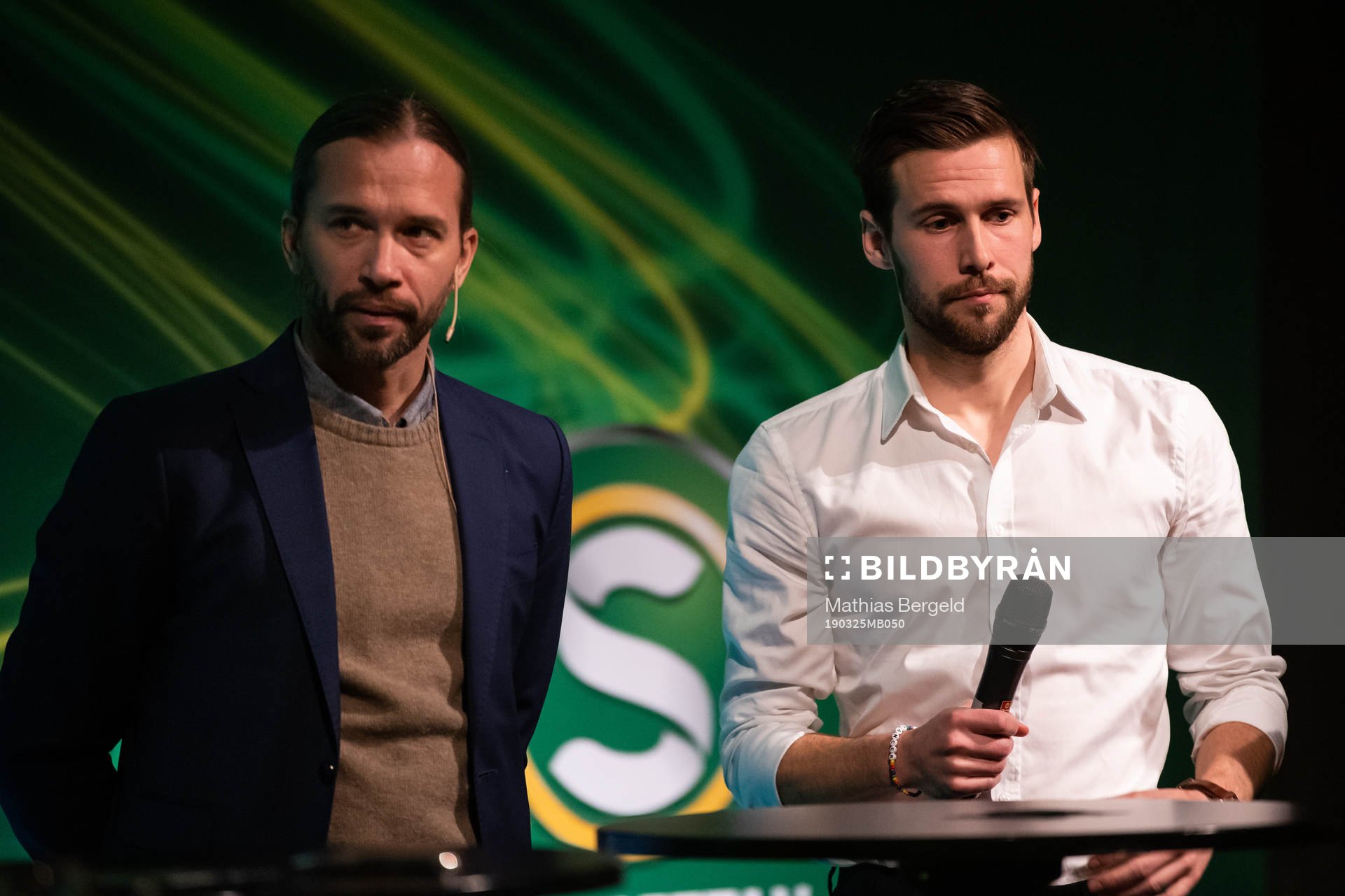 Frejs tränare Lukas Syberyjski och Daniel Sliper
