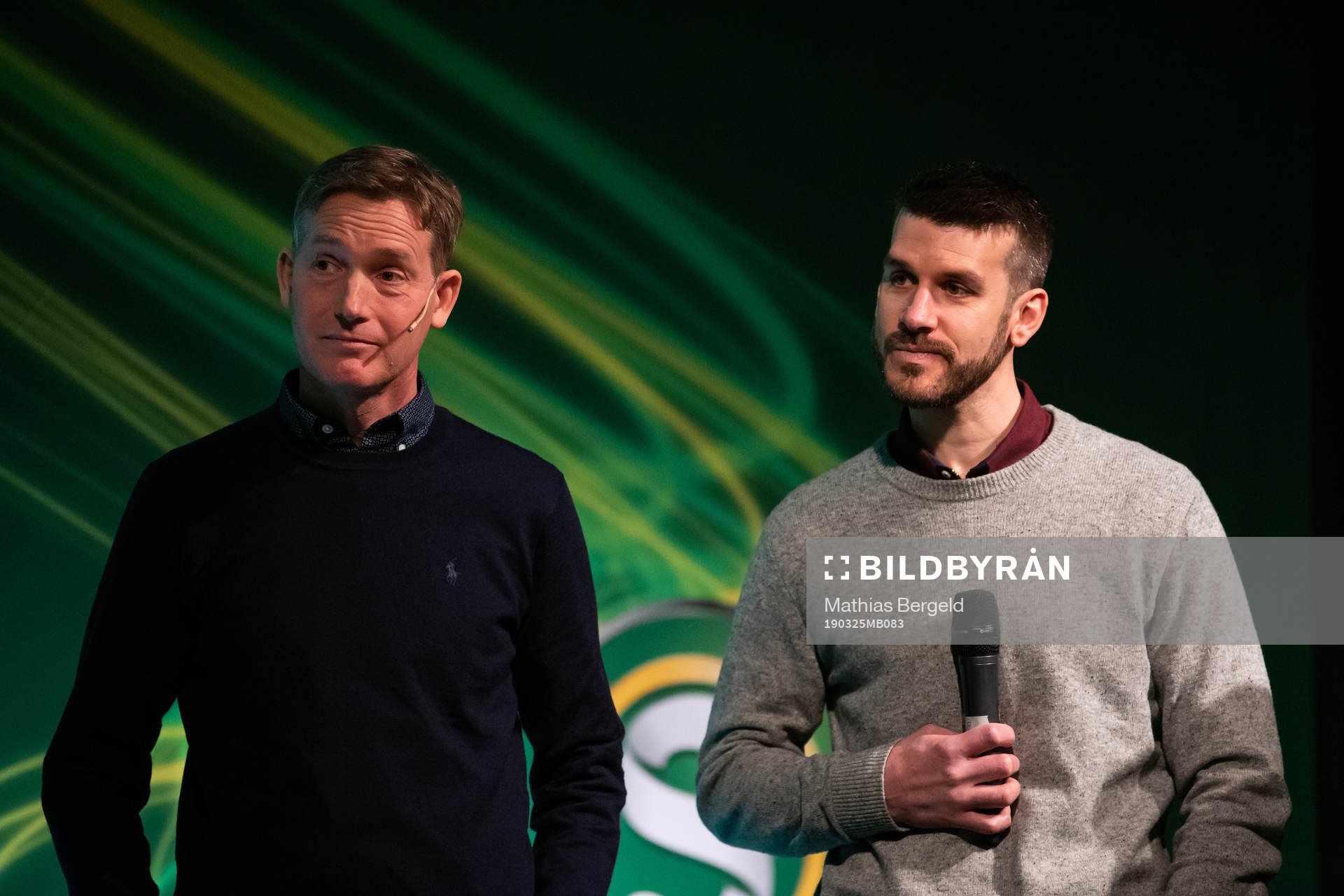 Varbergs målvaktstränare Jonas Gunnarsson, målvakt Matt