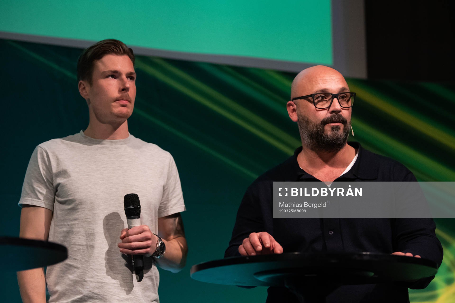 Gais Marcus Bergholtz och tränare Bosko Orovic