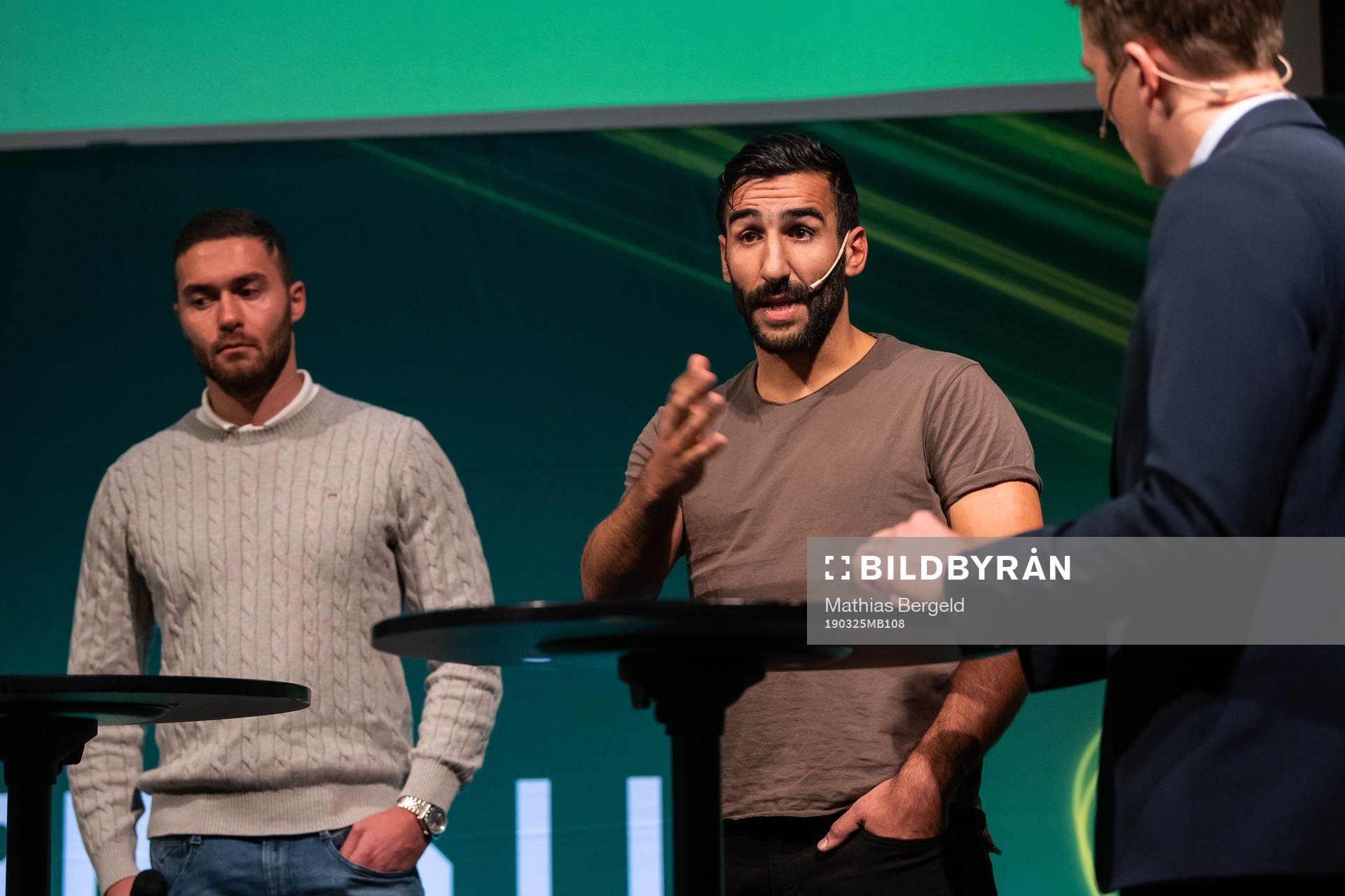 Norrbys målvakt Mergim Krasniqi och tränare Mohammed Ali