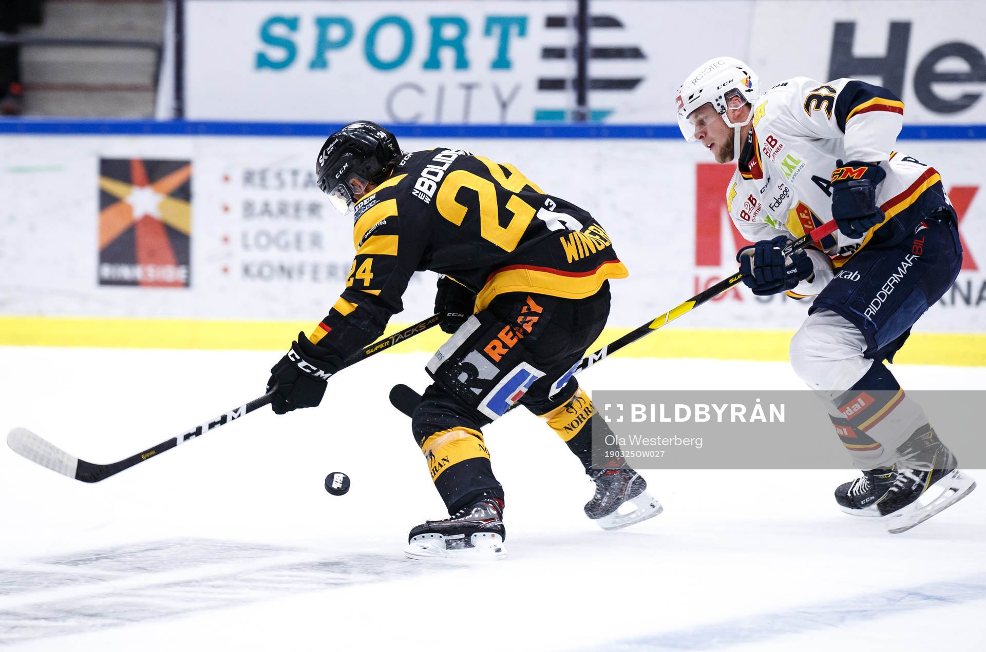 Skellefteås Andreas Wingerli och Djurgårdens Jesper
