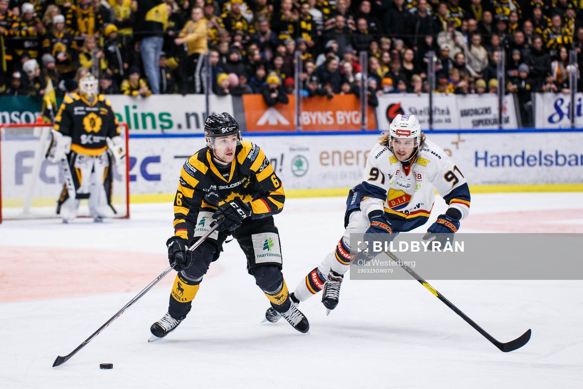 Skellefteås Filip Berglund och Djurgårdens Axel Jonsson