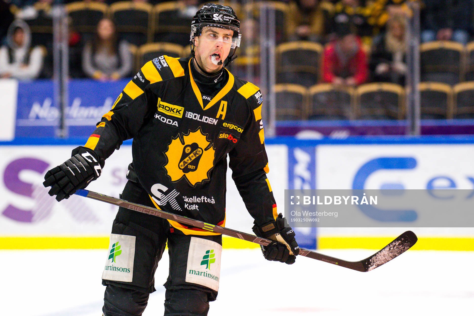 Skellefteås Joakim Lindström deppar