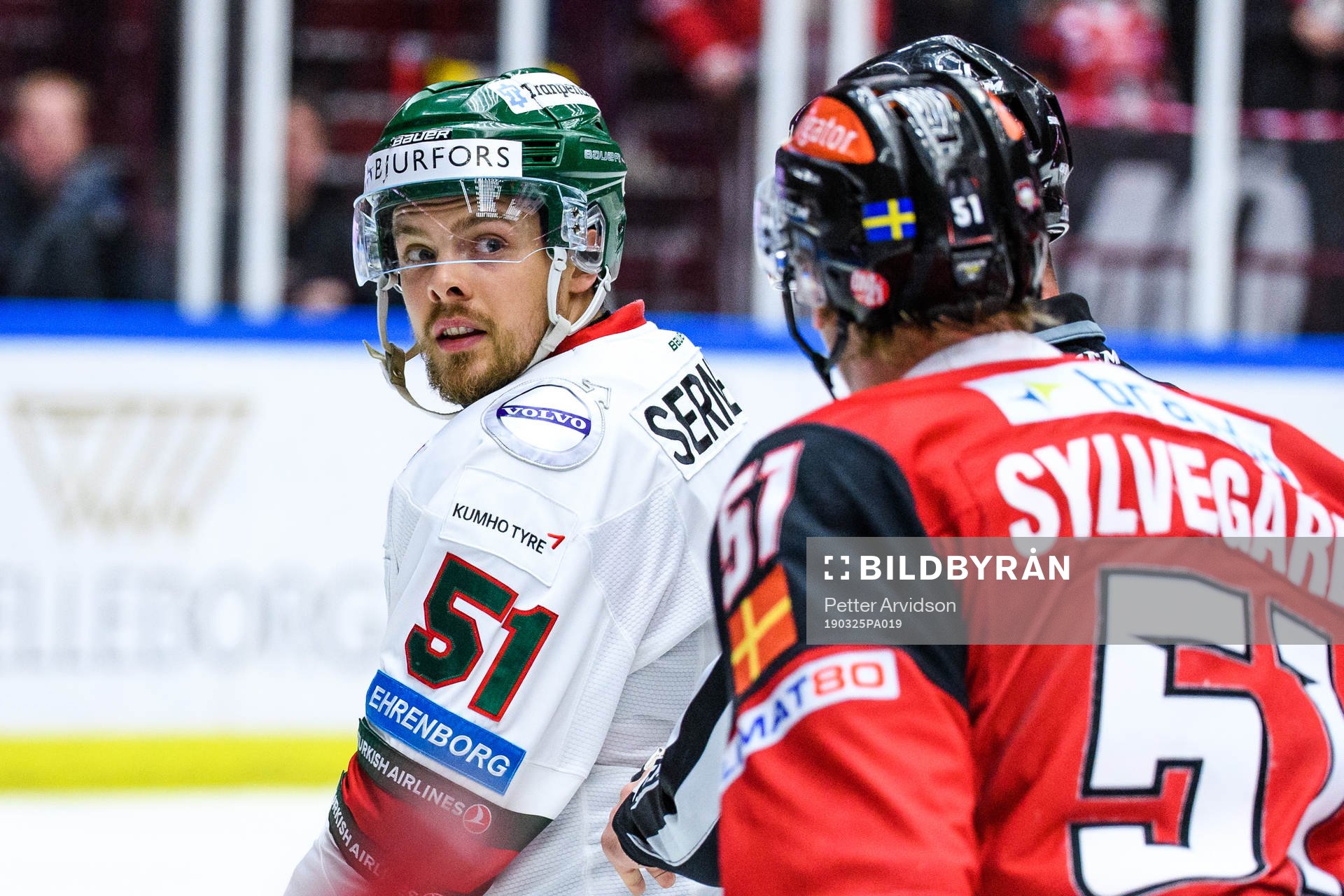 Frölundas Mats Rosseli Olsen i bråk med Malmö Redhawks