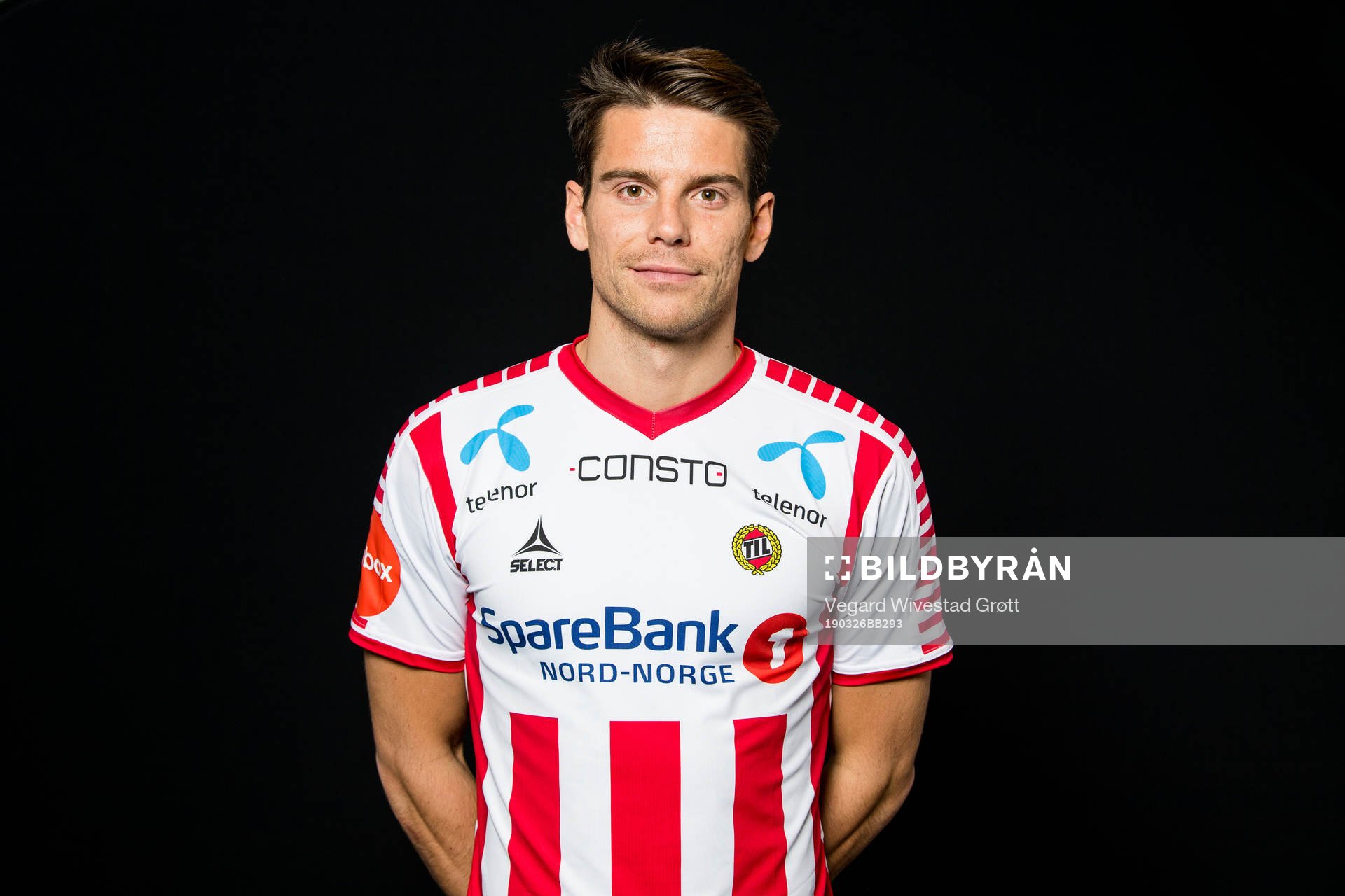Simen Wangberg of Tromsø poses for a portrait