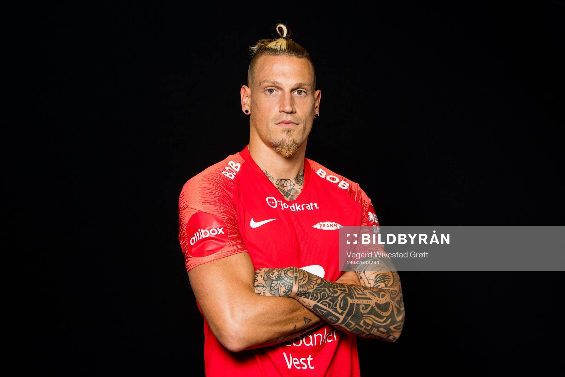 Vito Wormgoor of Brann poses for a portrait
