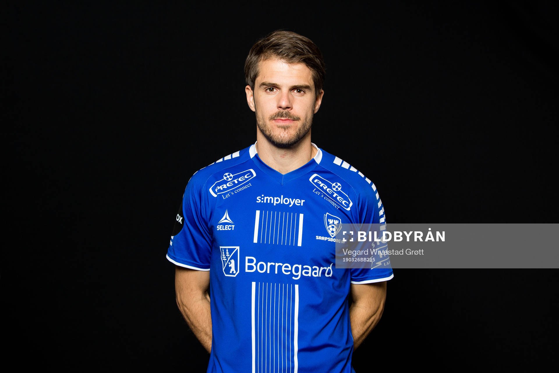 Joachim Thomassen of Sarpsborg 08 poses for a portrait