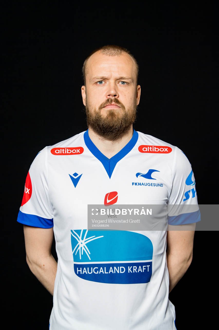 Christian Grindheim of Haugesund poses for a portrait