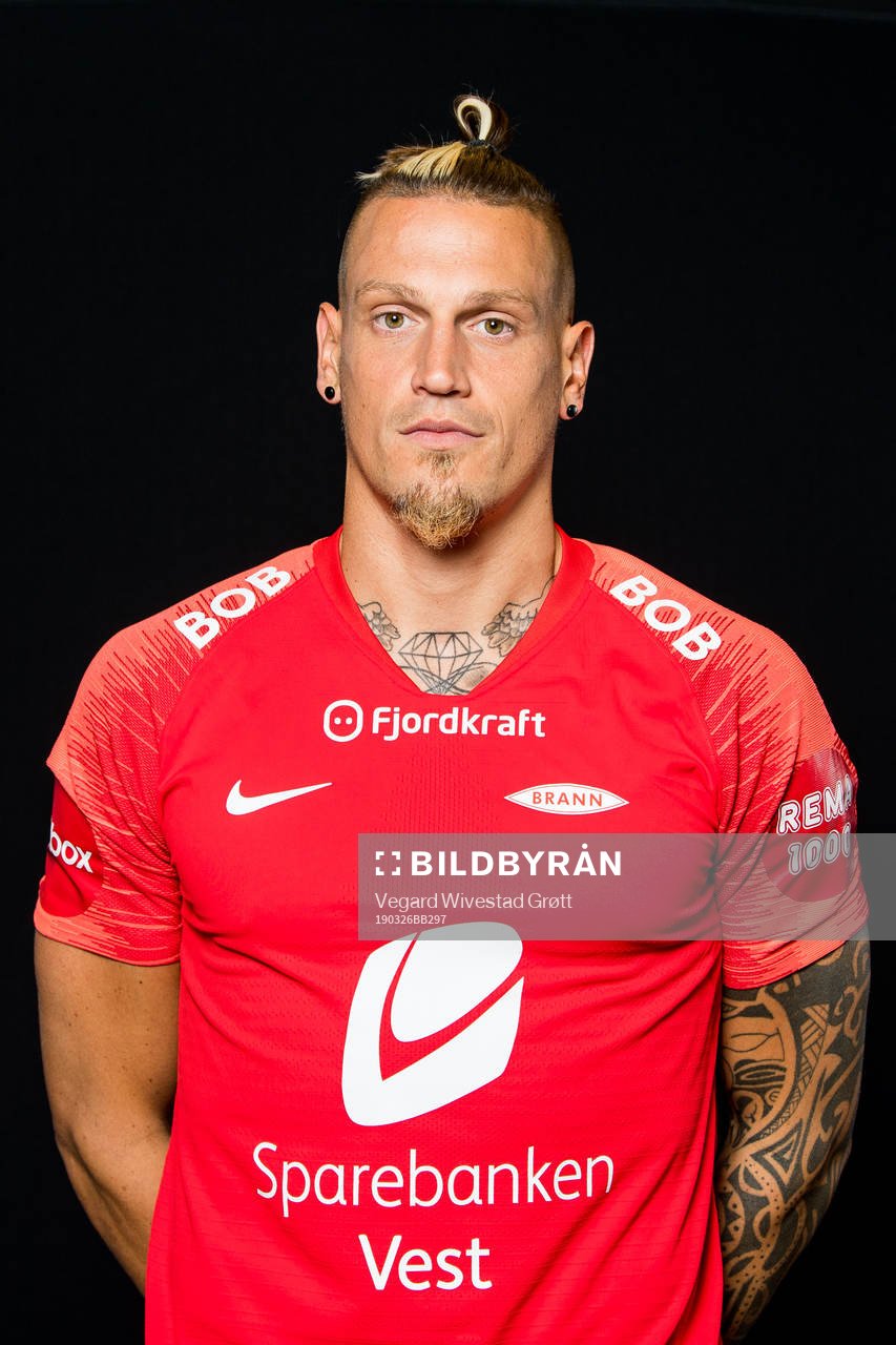 Vito Wormgoor of Brann poses for a portrait