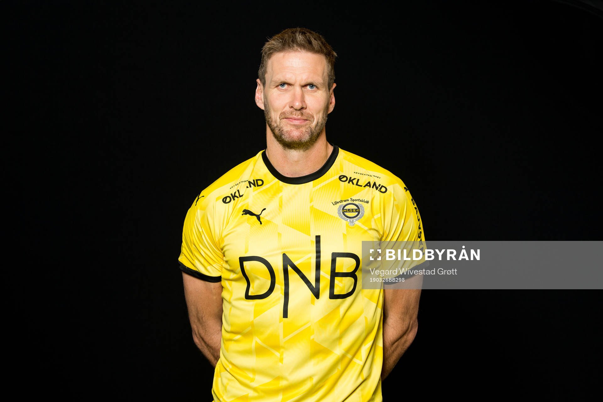 Frode Kippe of Lillestrøm poses for a portrait