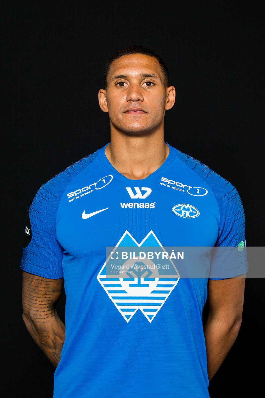 Ruben Gabrielsen of Molde poses for a portrait